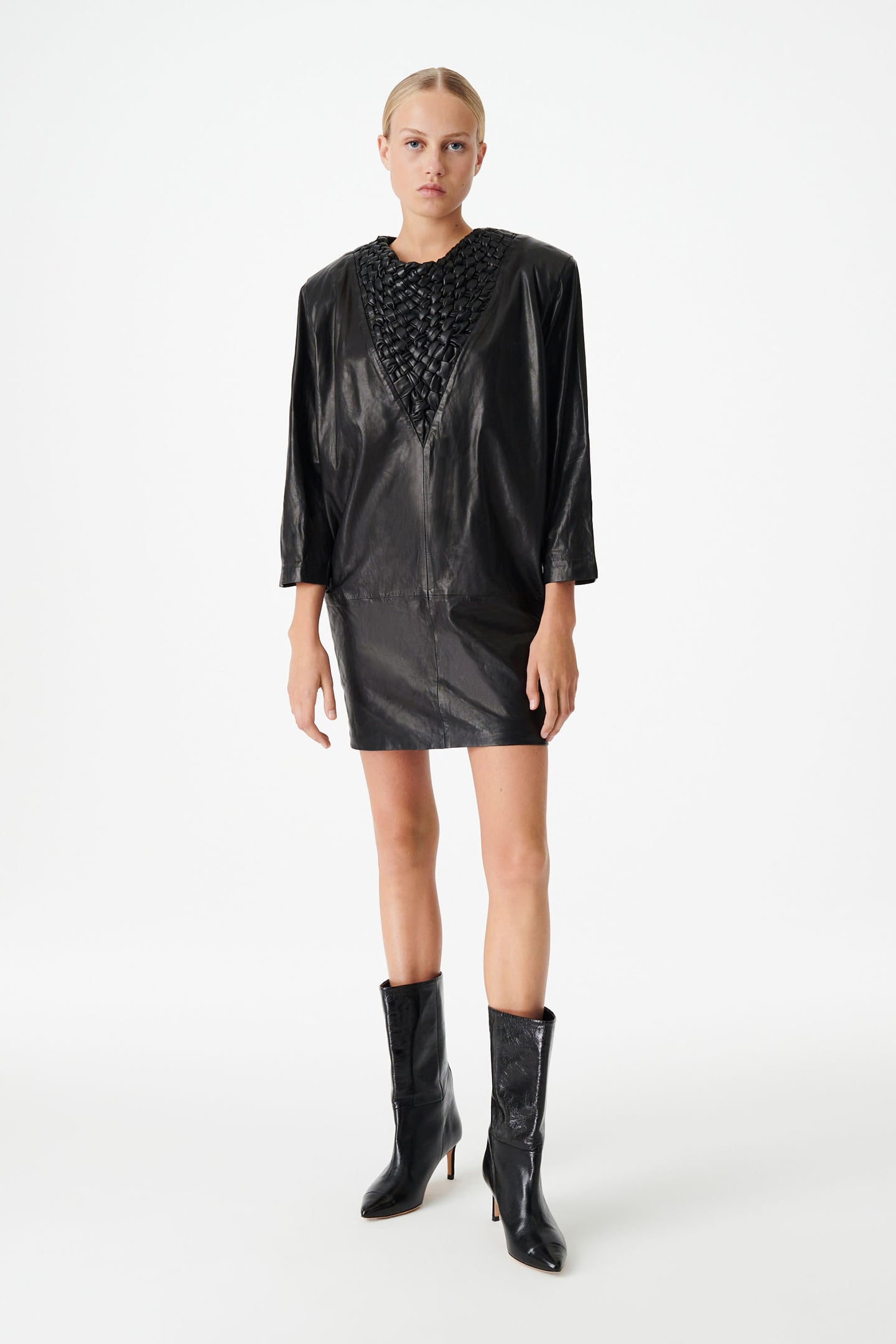 ELYNA DRESS BLACK 1