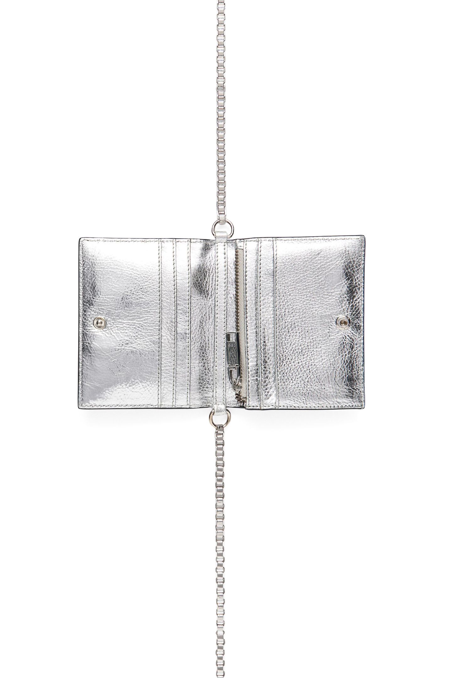 SHARPWALL PHONE BAG QUILTED SILVER 3