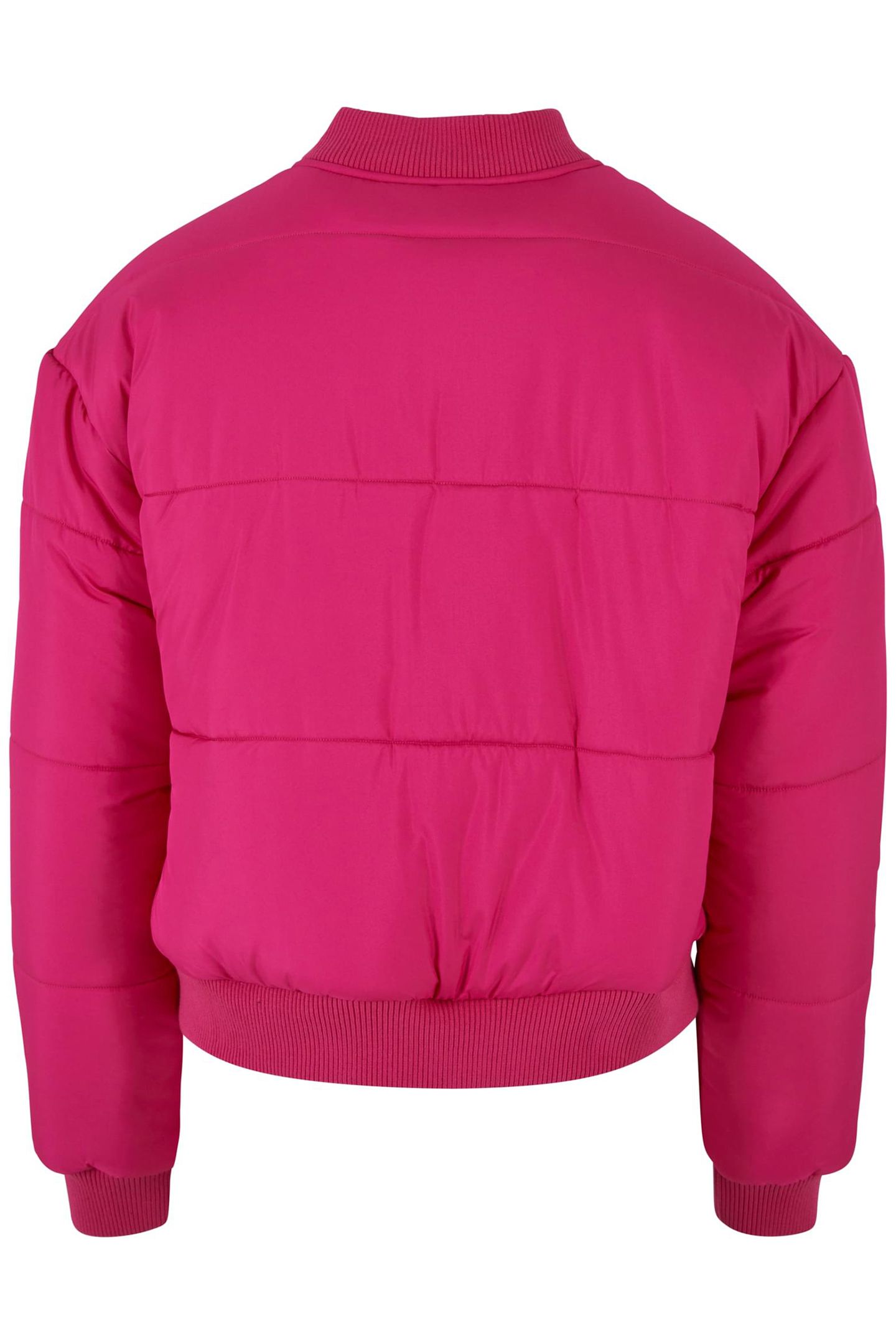 LADIES PUFFER BLOUSON HIBISKUS PINK 2
