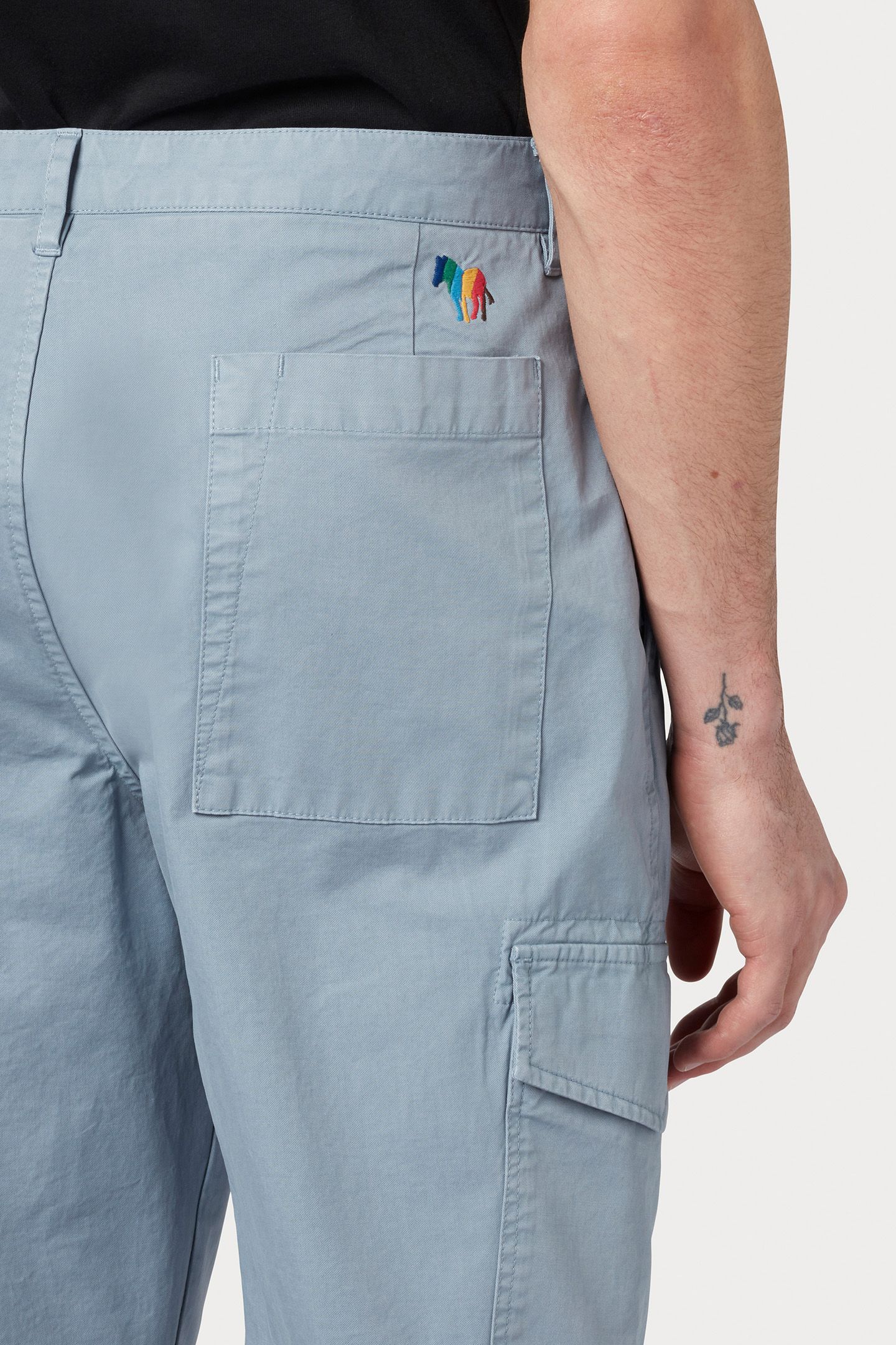 SKATER TROUSER GREYISH BLUE 4