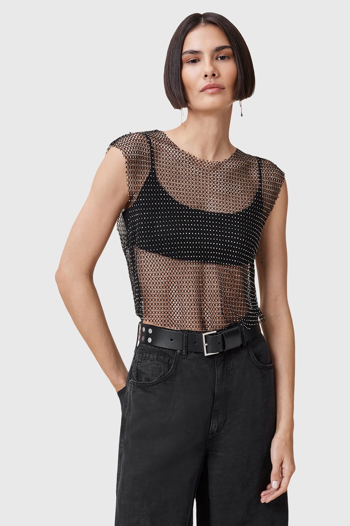 CALYTRIX SPARKLE TOP BLACK 1