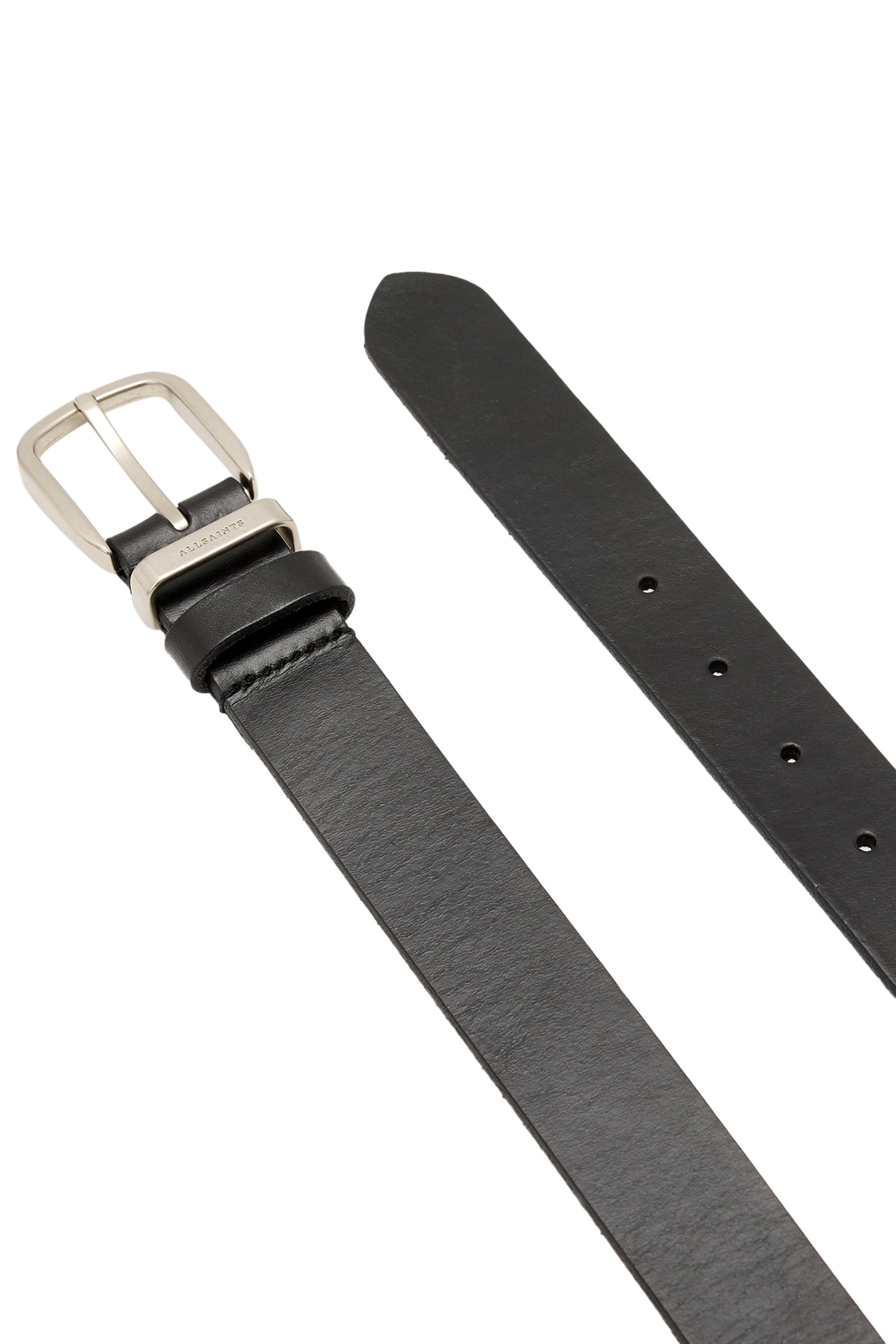 ANGUS BELT BLACK/DULL NICKEL 3