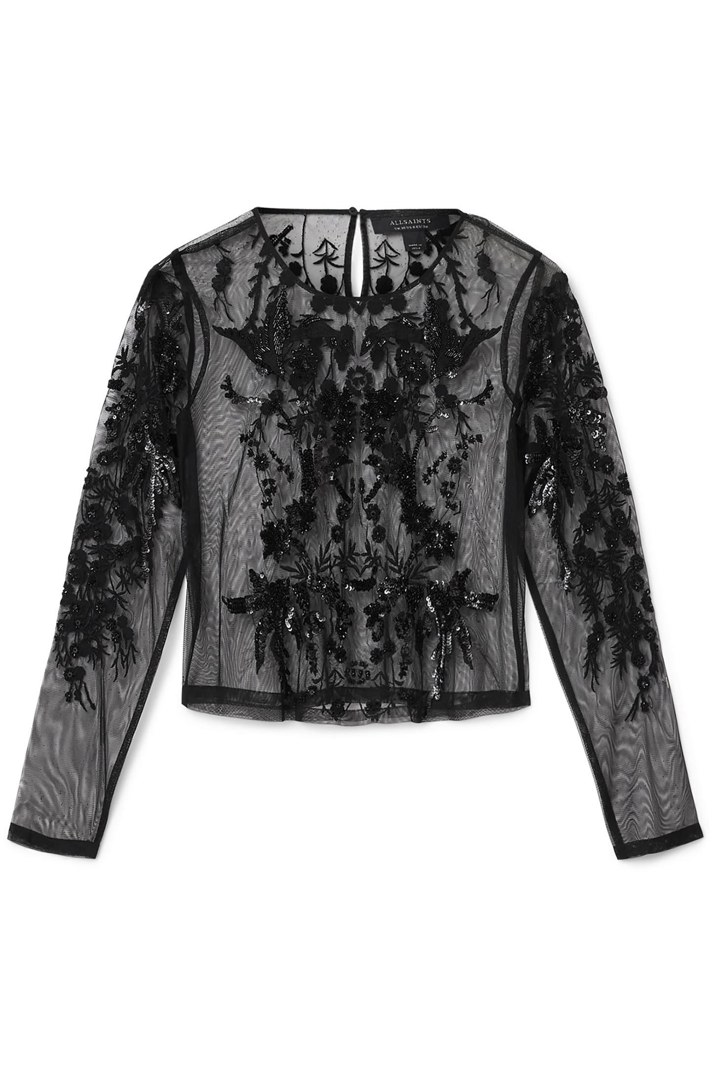 GRETA EMB TOP BLACK 4