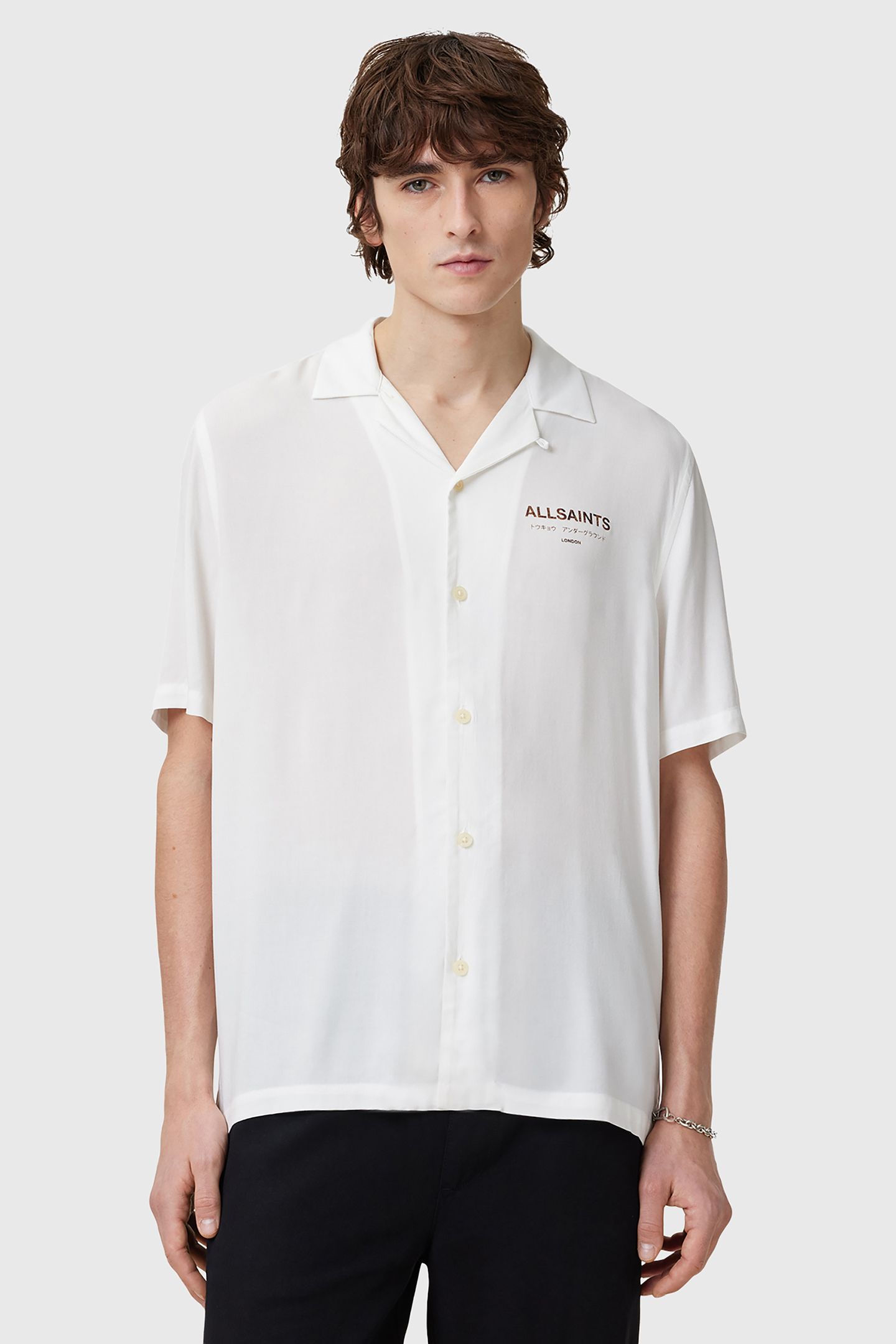 OUIJA SS SHIRT ECRU WHITE 1