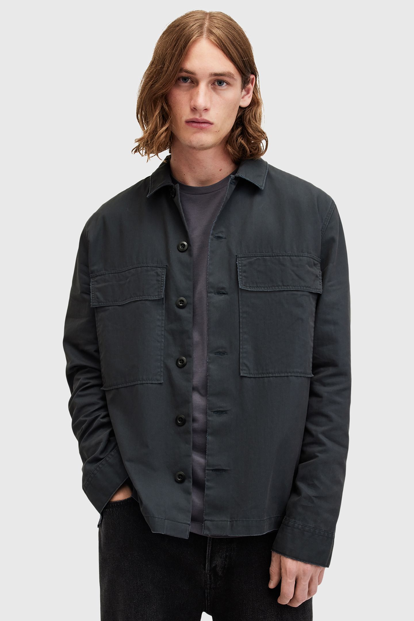 SANPHA LS SHIRT GARNET BLUE 1