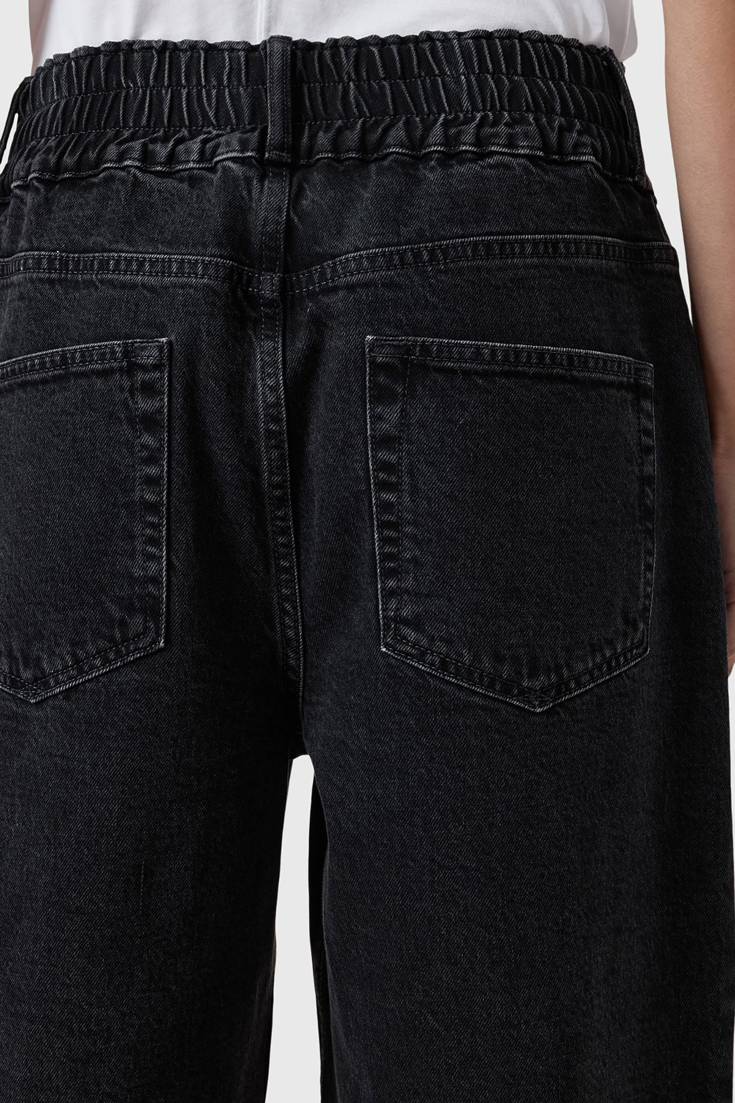 DAISY MAE JEAN WASHED BLACK 9