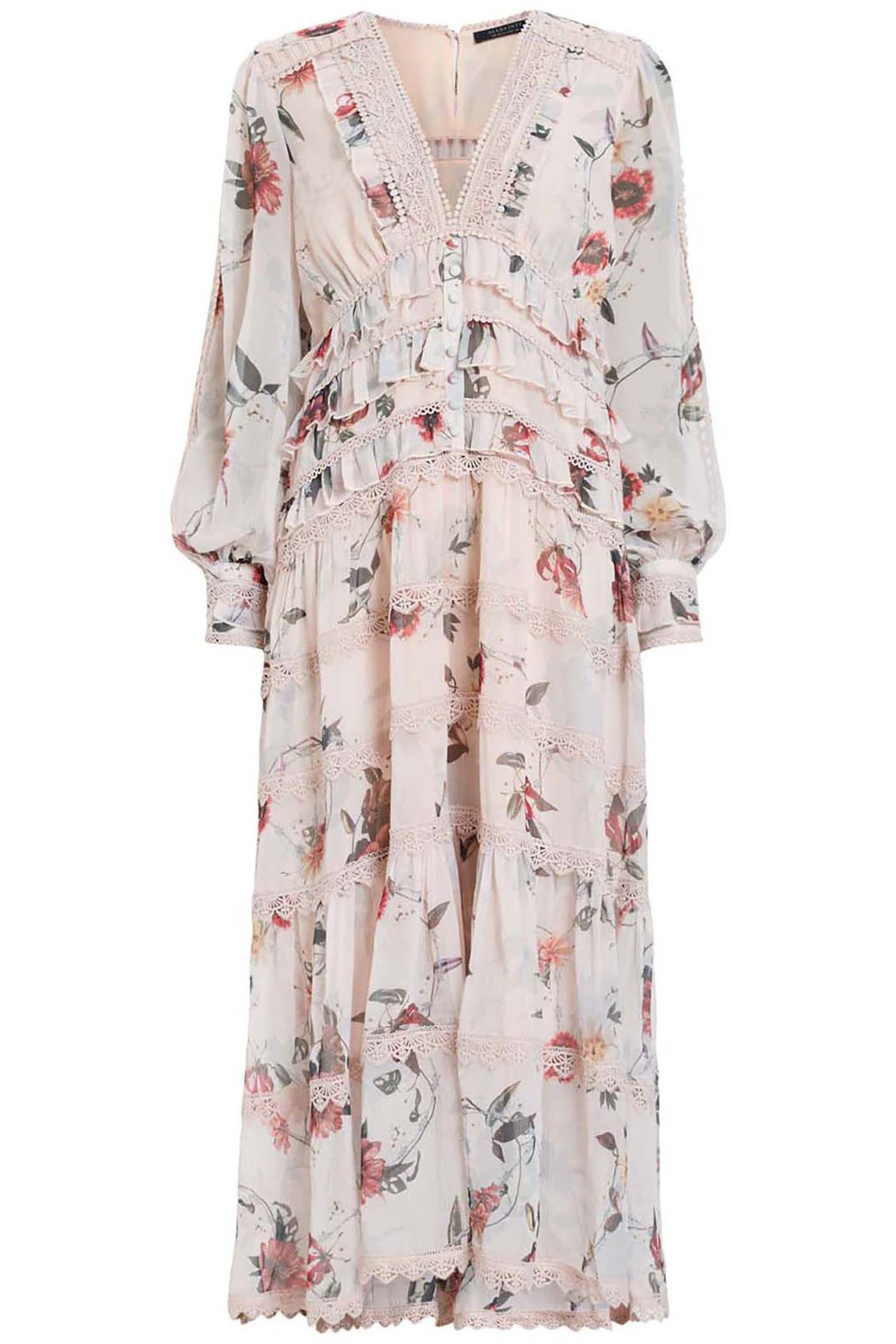 ZORA MIDI DRESS UNITY ECRU WHITE 3