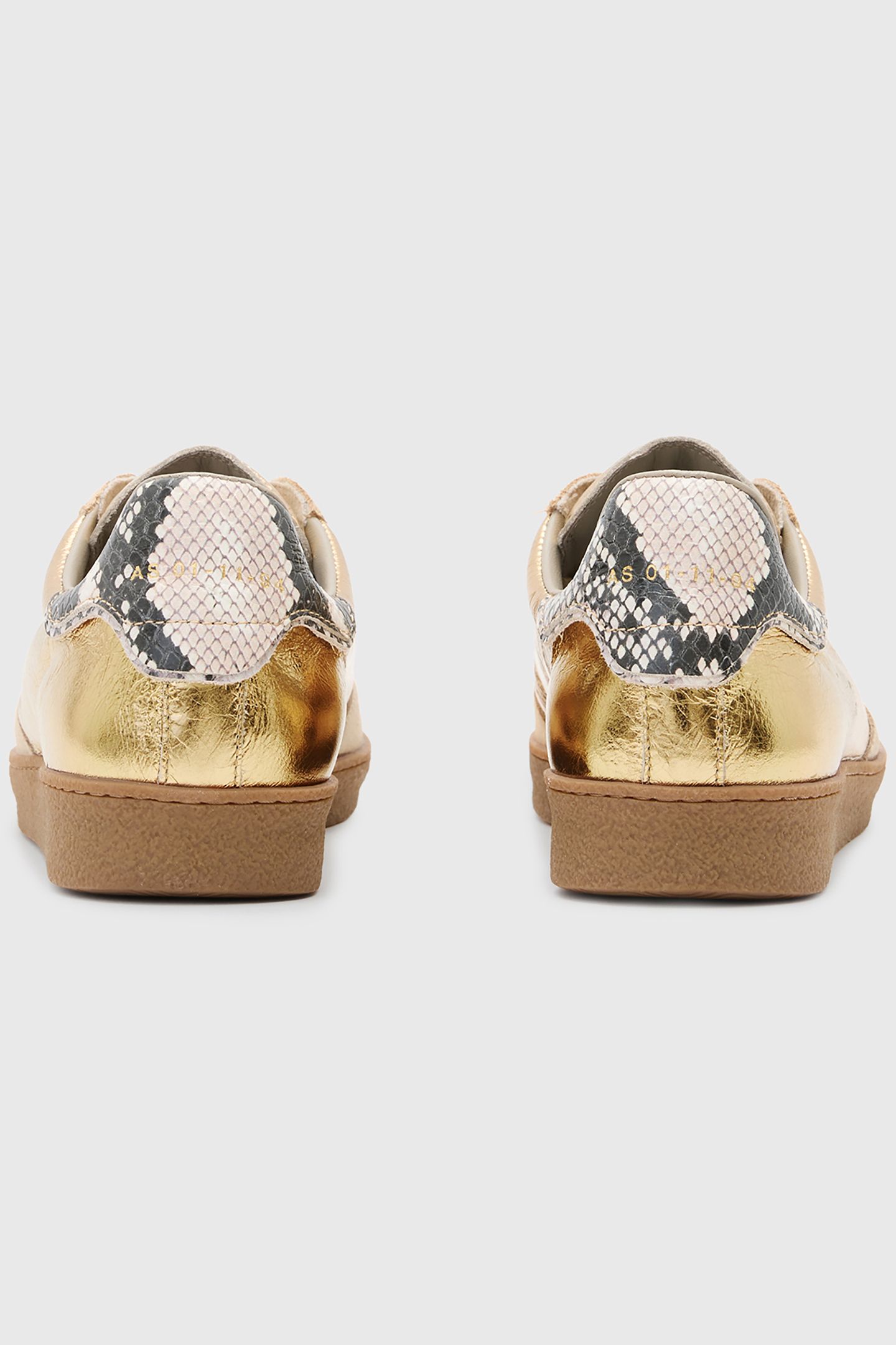 THELMA MET SNEAKER GOLD/SAND BROWN 5