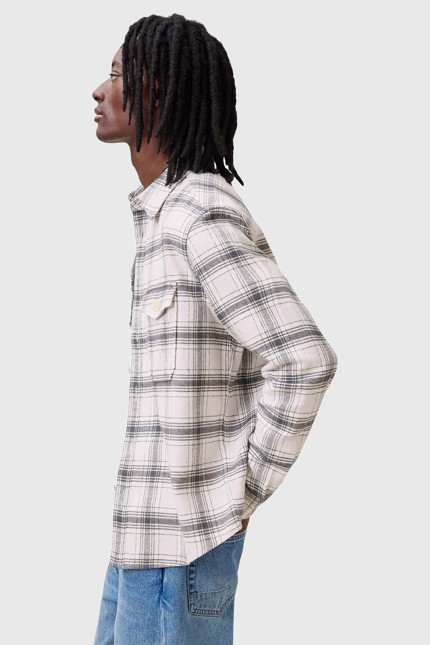 HAMURA LS SHIRT ECRU 6