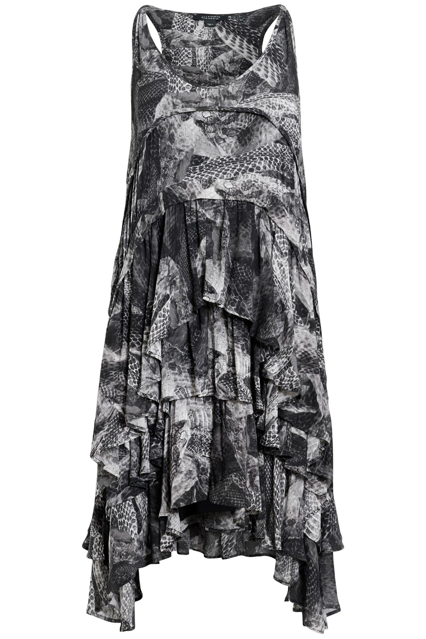 CAVARLY MINI DRESS EVOLVE SLATE GREY 4