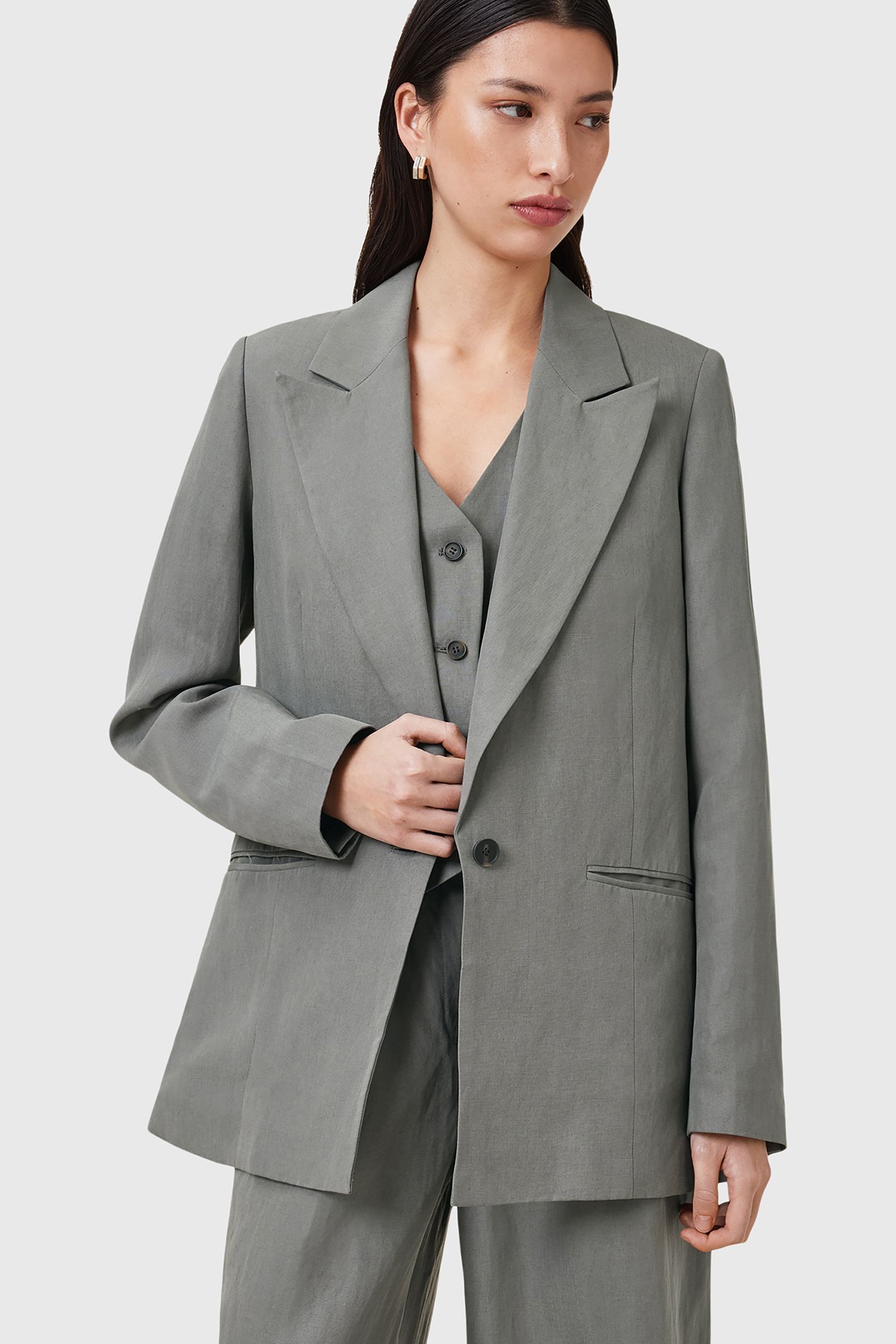 AVERIE LIN BLAZER GREY 5