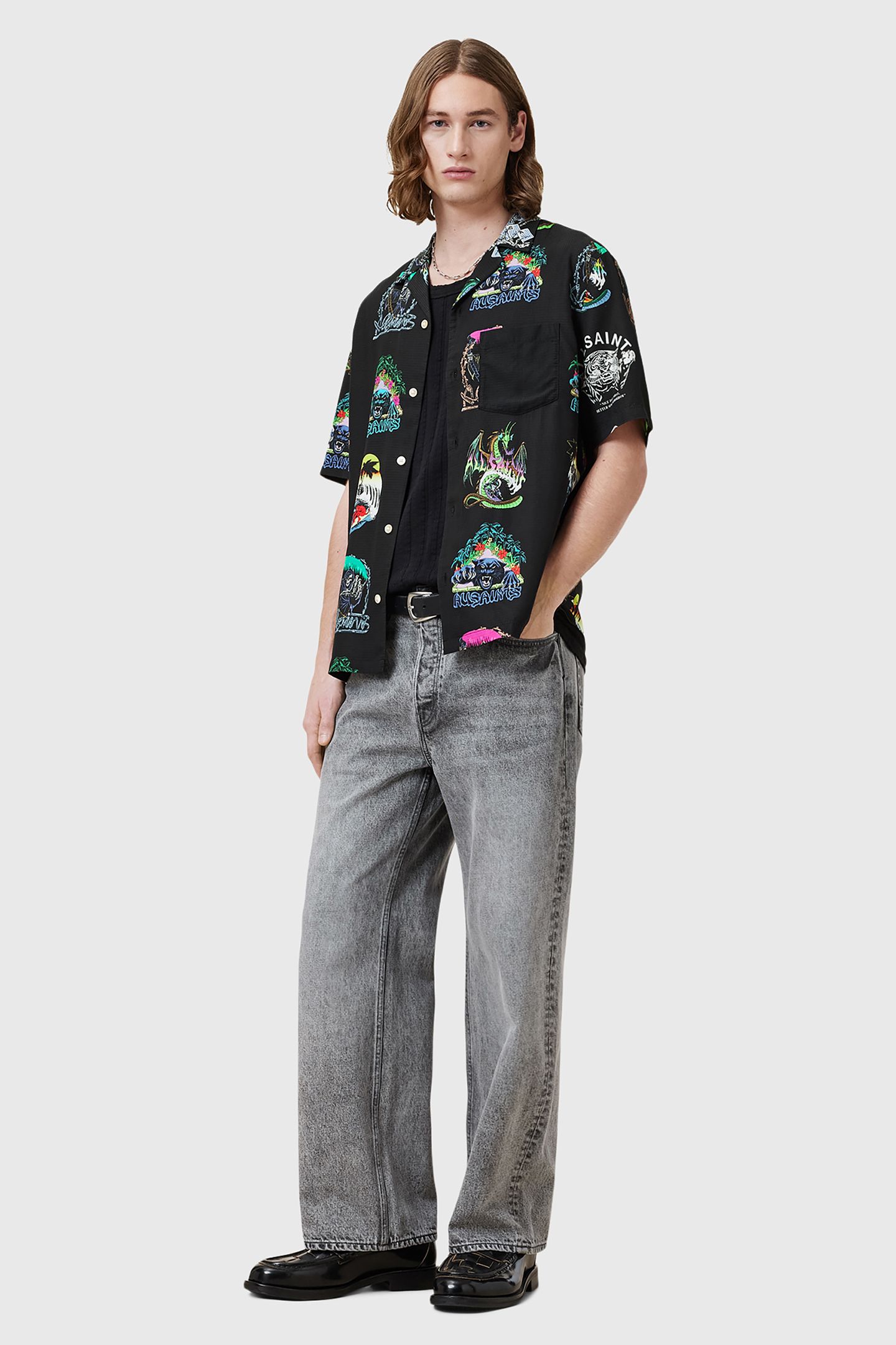 GNAR SS SHIRT JET BLACK 3