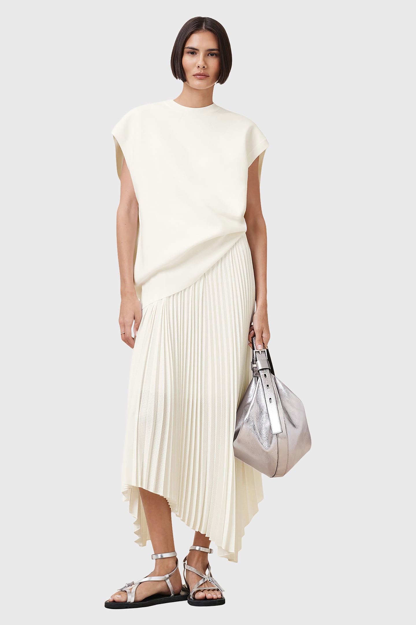 LEIA HARLEY DRESS CHALK WHITE 1