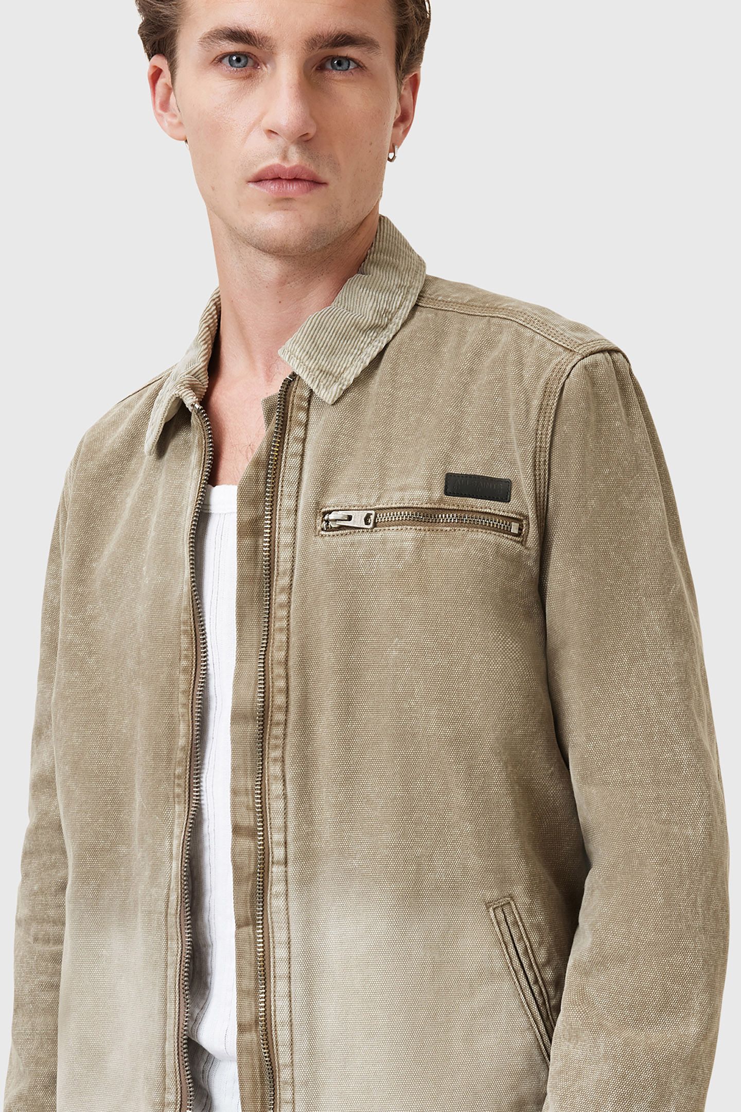 ROTHWELL WASHED JKT MIRE BROWN 7