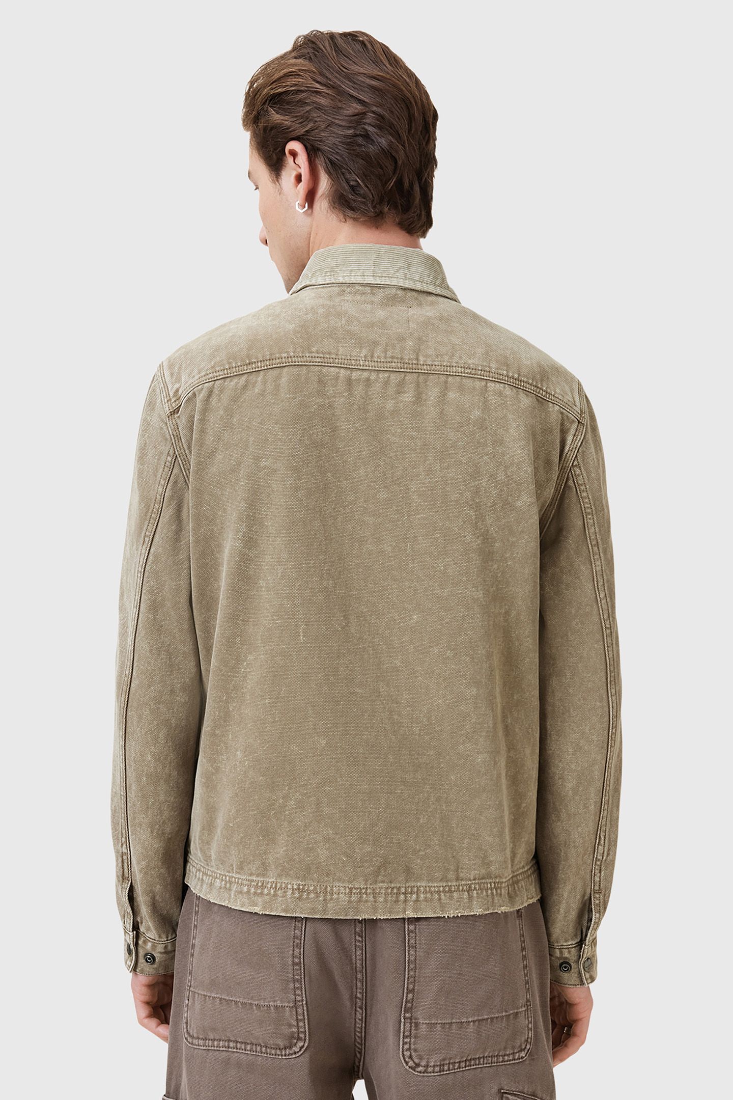 ROTHWELL WASHED JKT MIRE BROWN 2