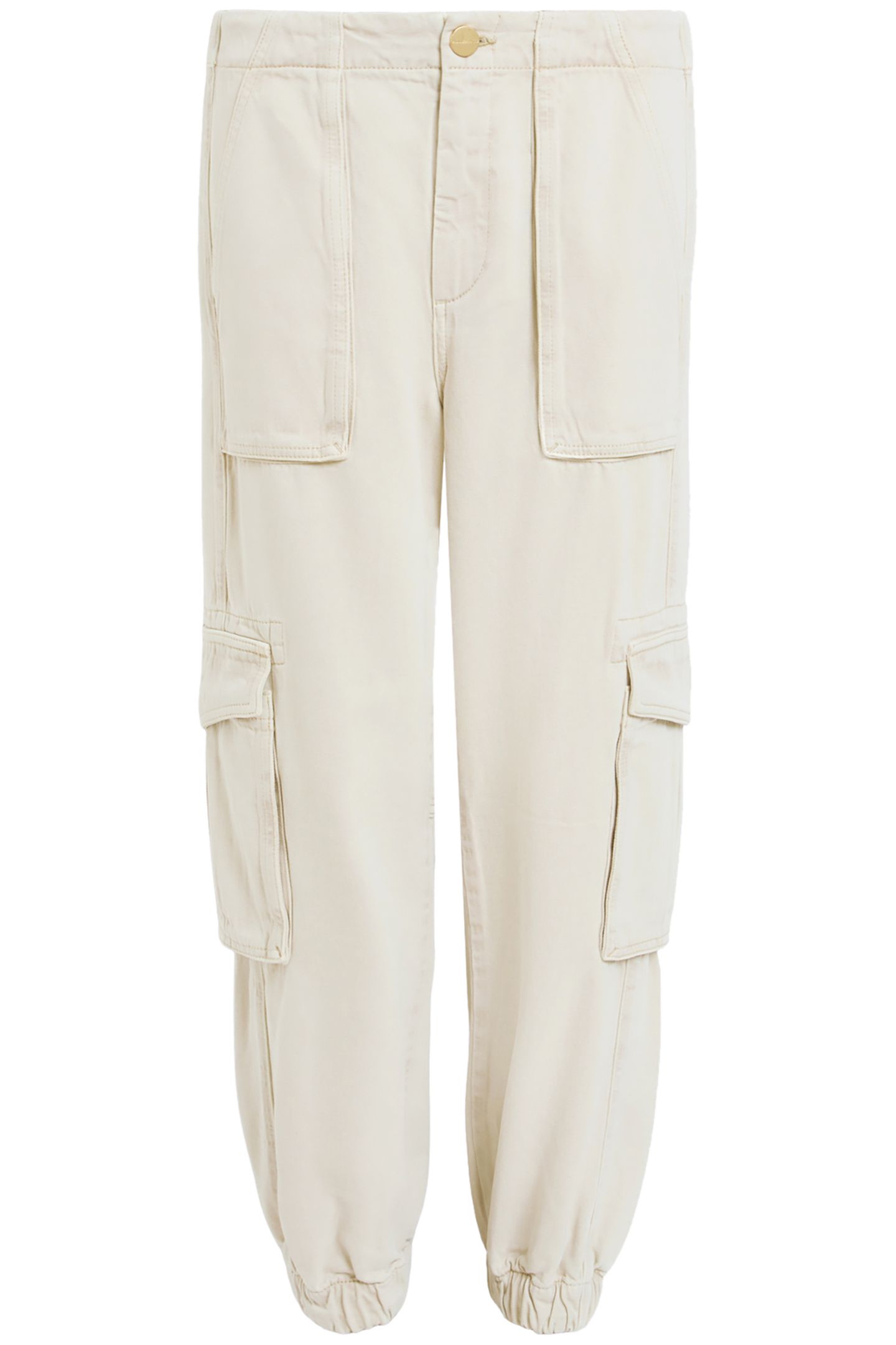 FREDA TENCEL TROUSER ECRU WHITE 5