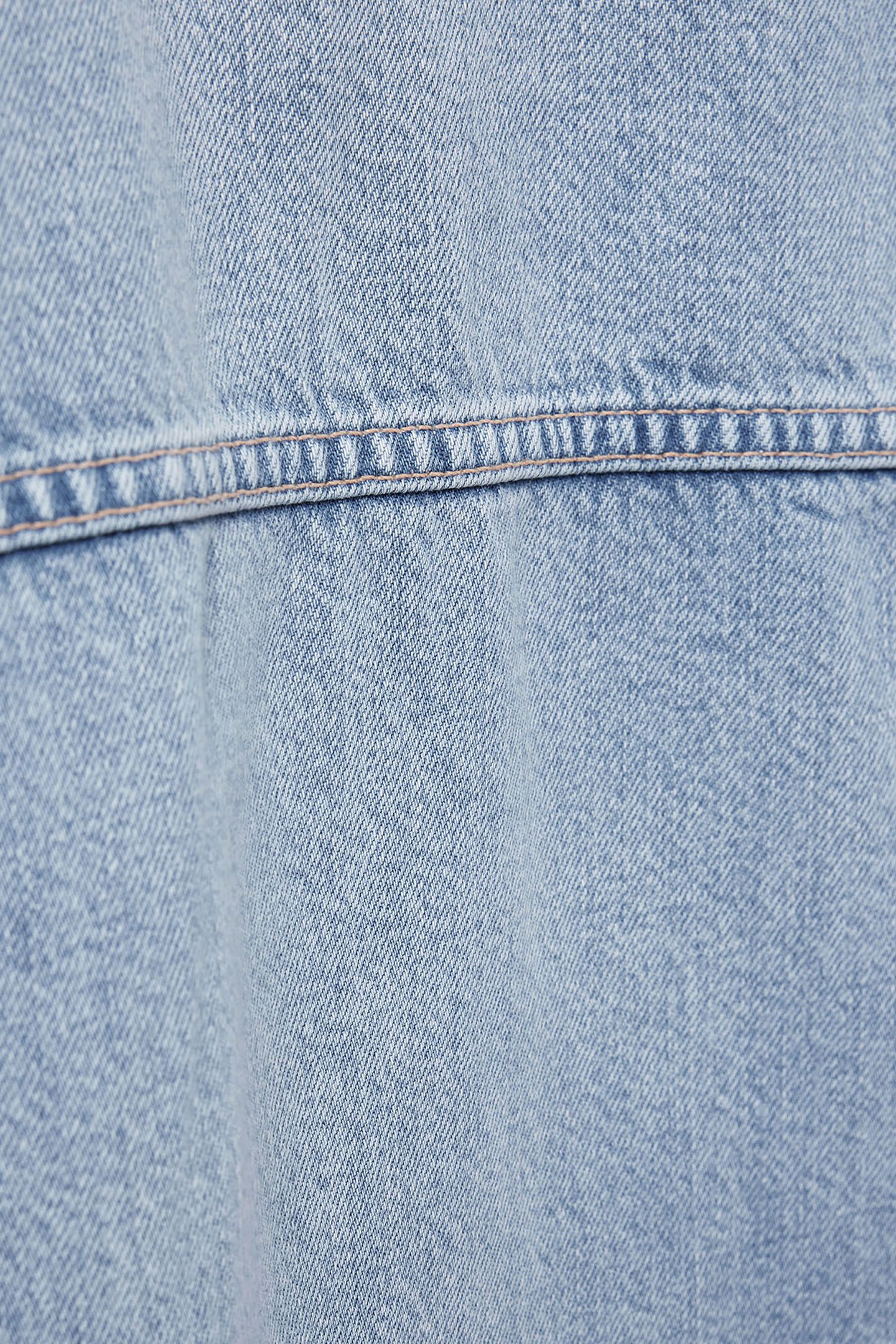 HETTIE DENIM SHACKET LIGHT INDIGO 9