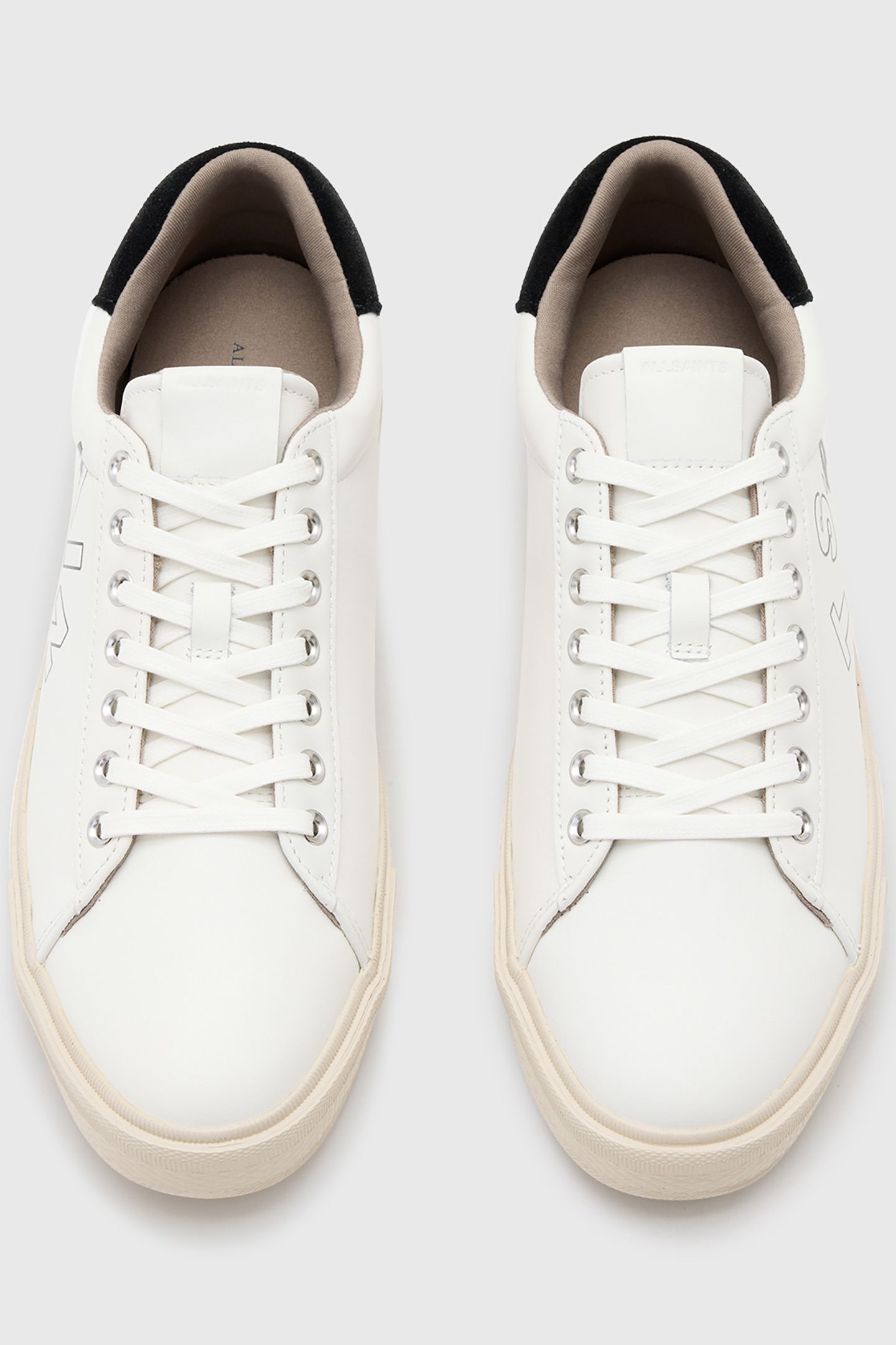 SAINT LTHR LOW TOP WHITE/BLACK 6