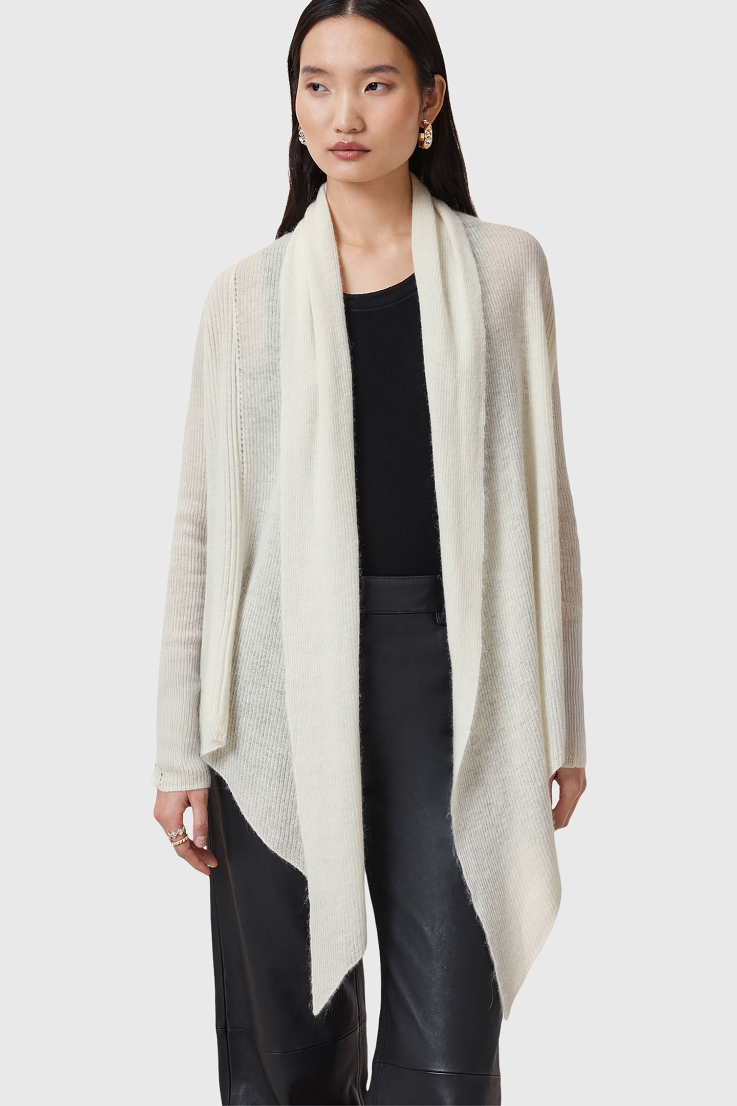 HARPER CARDIGAN CHALK WHITE 1