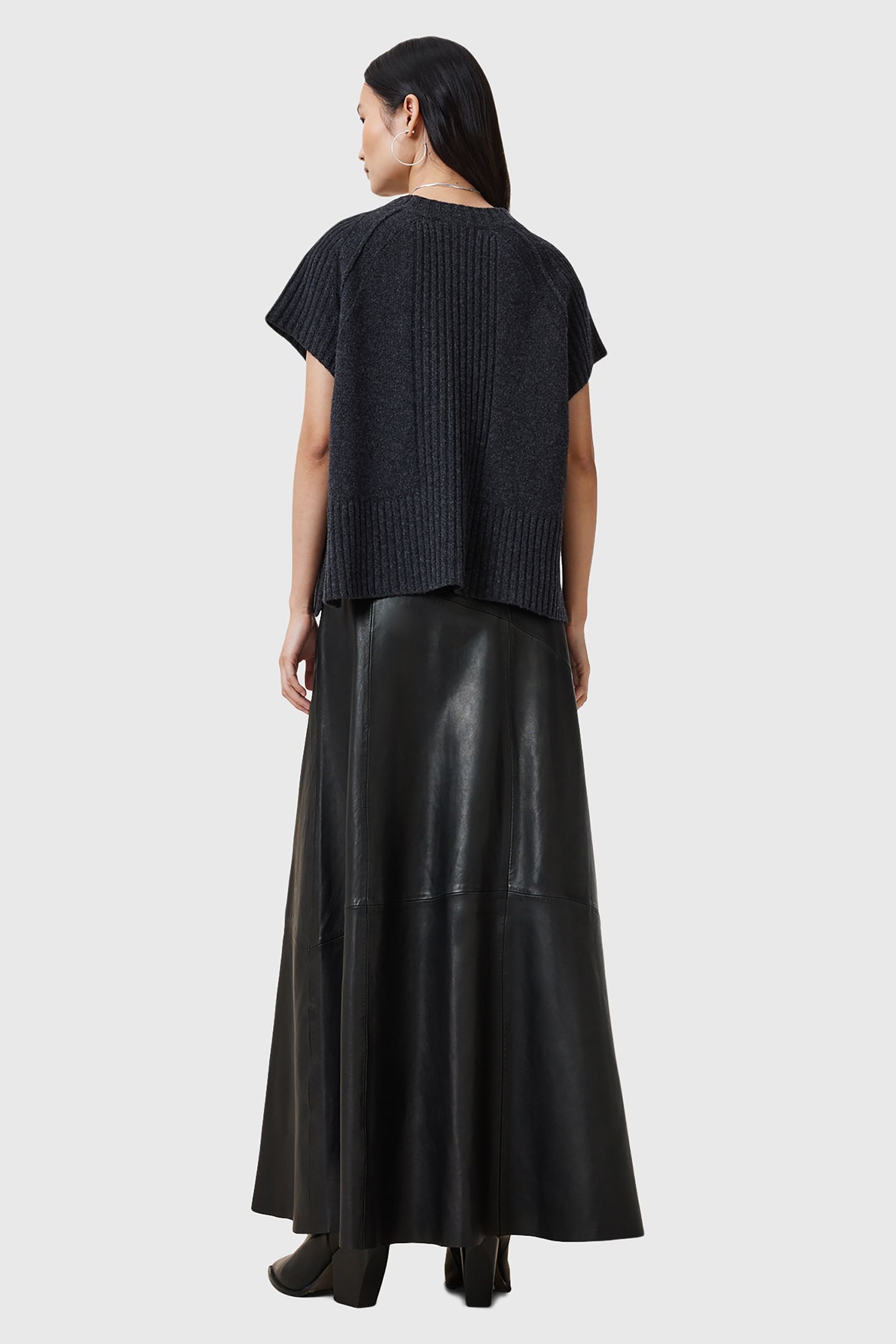 GIANA MAXI SKIRT BLACK 4