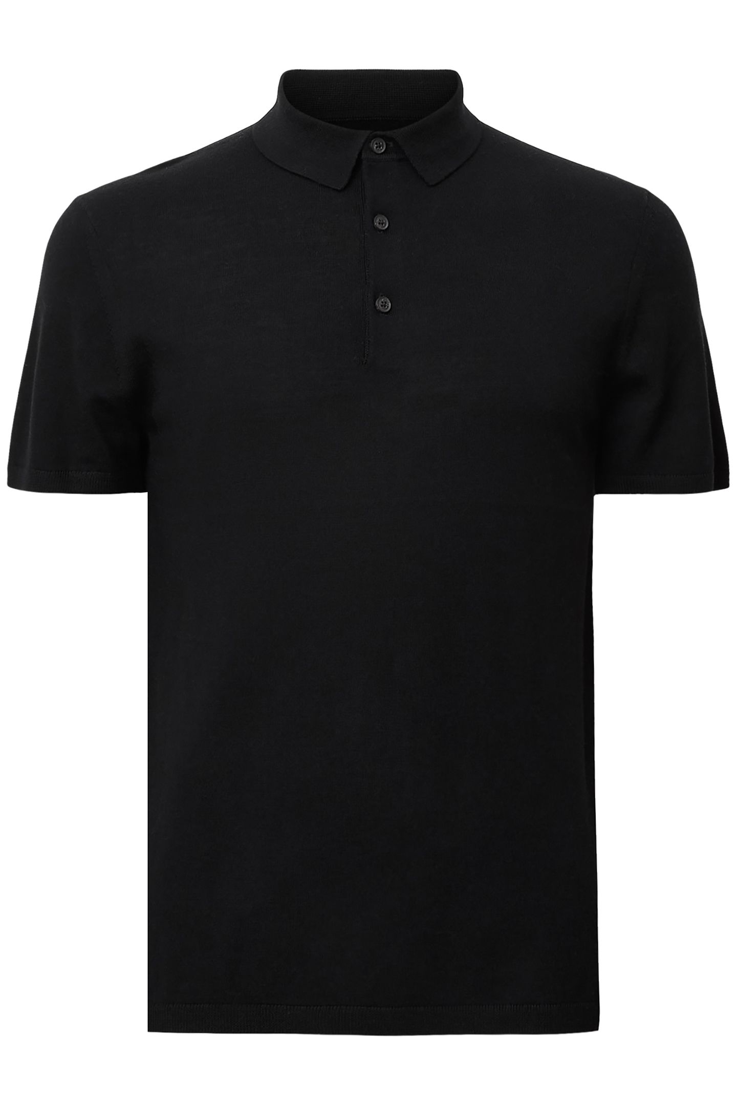 MAES MERINO SS POLO BLACK 4