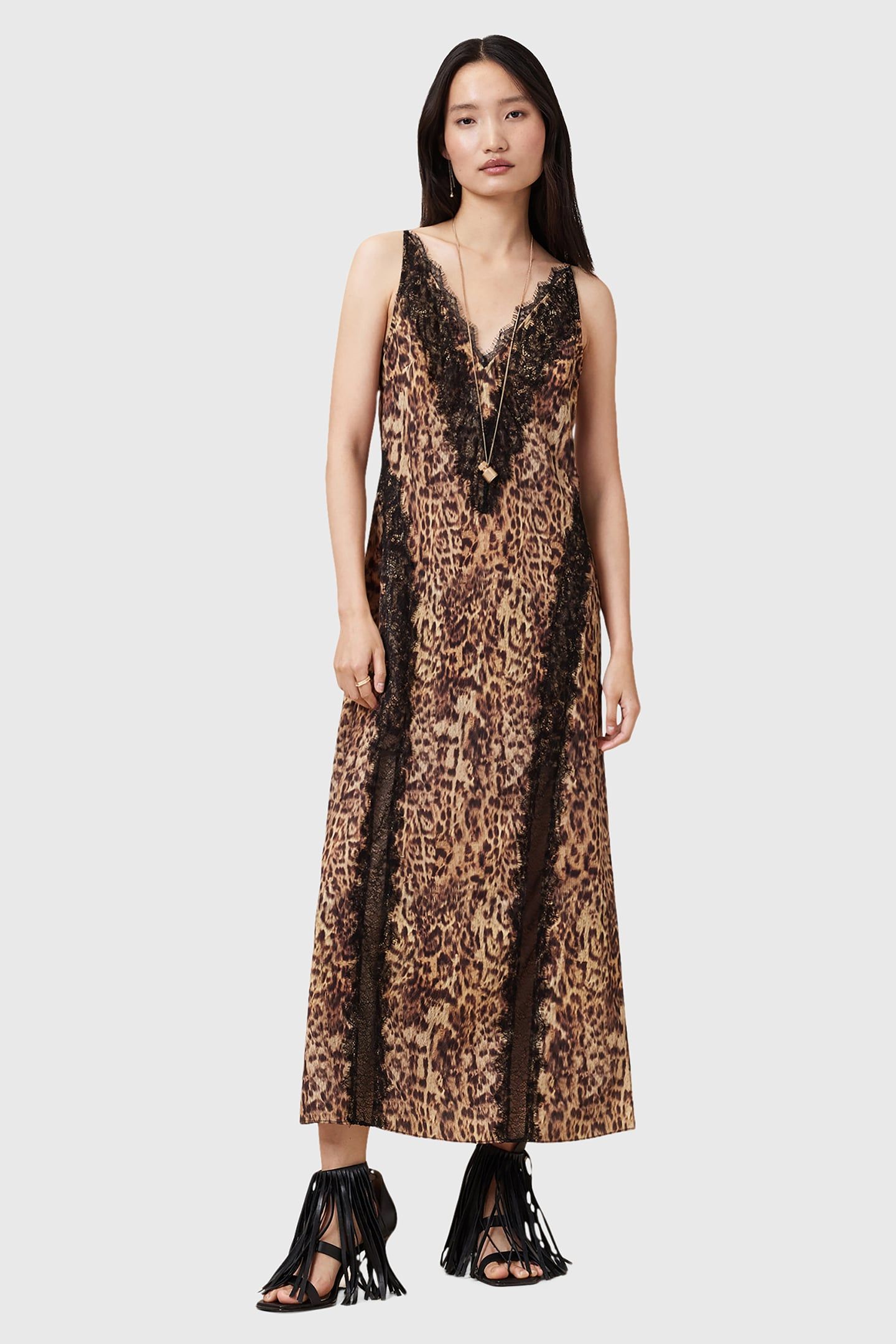 MELIA DRESS EVIA GOLDEN BROWN 1