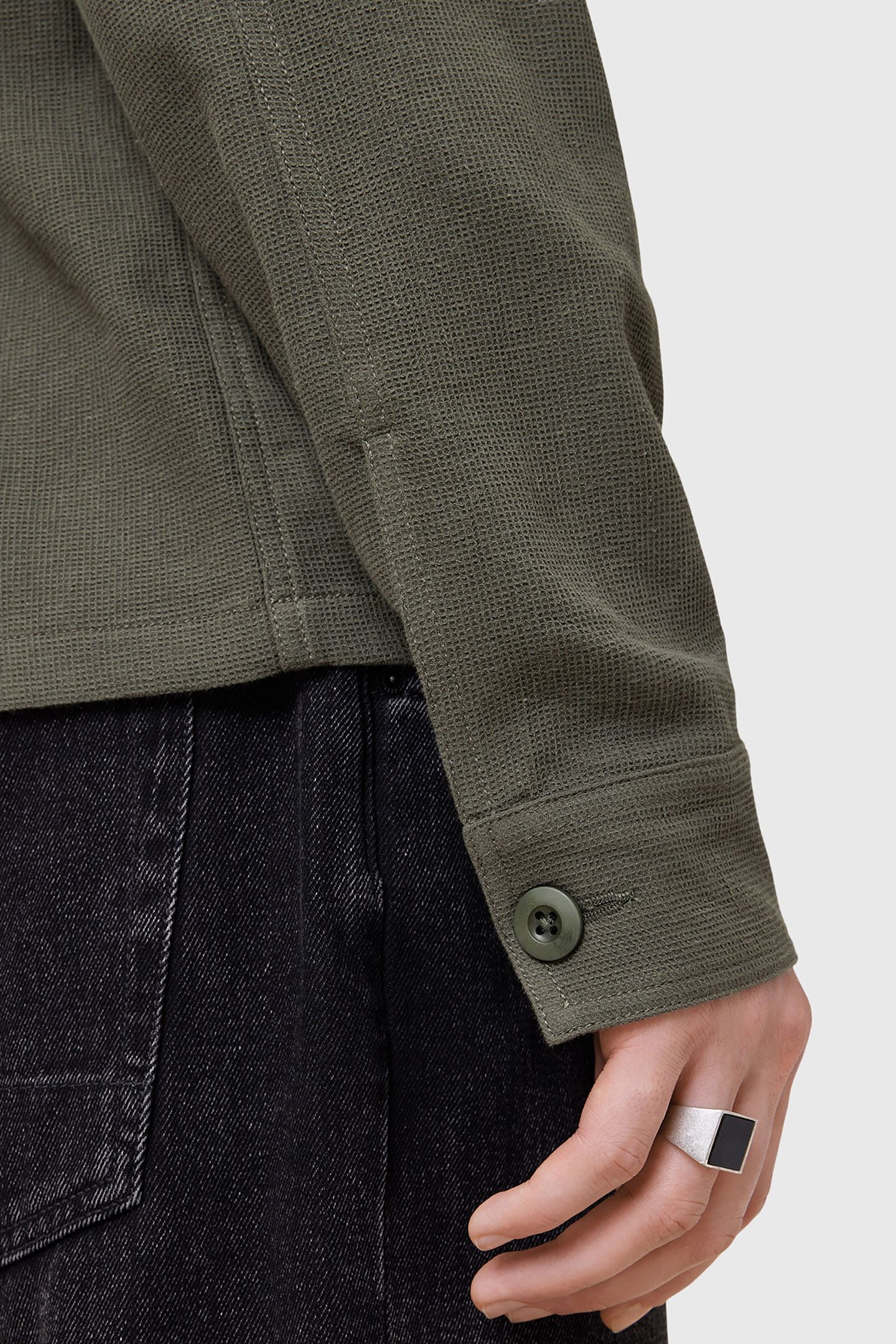 VISCAR LS SHIRT KHAKI GREEN 8