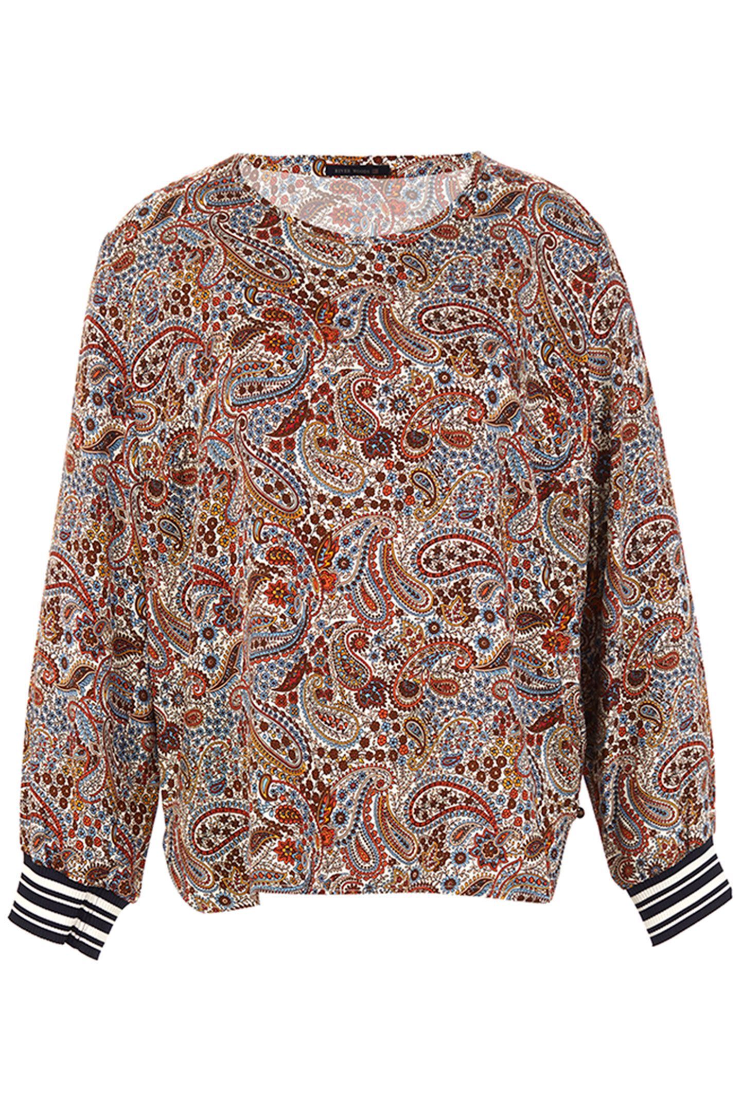 PATTERNED POPOVER SHIRT IN MULTI 4