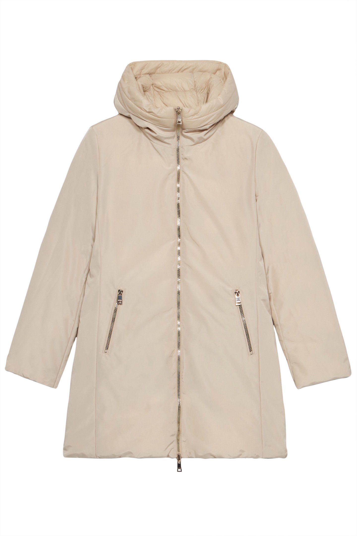 REVERSIBLE PARKA WITH HOOD WHITE 3
