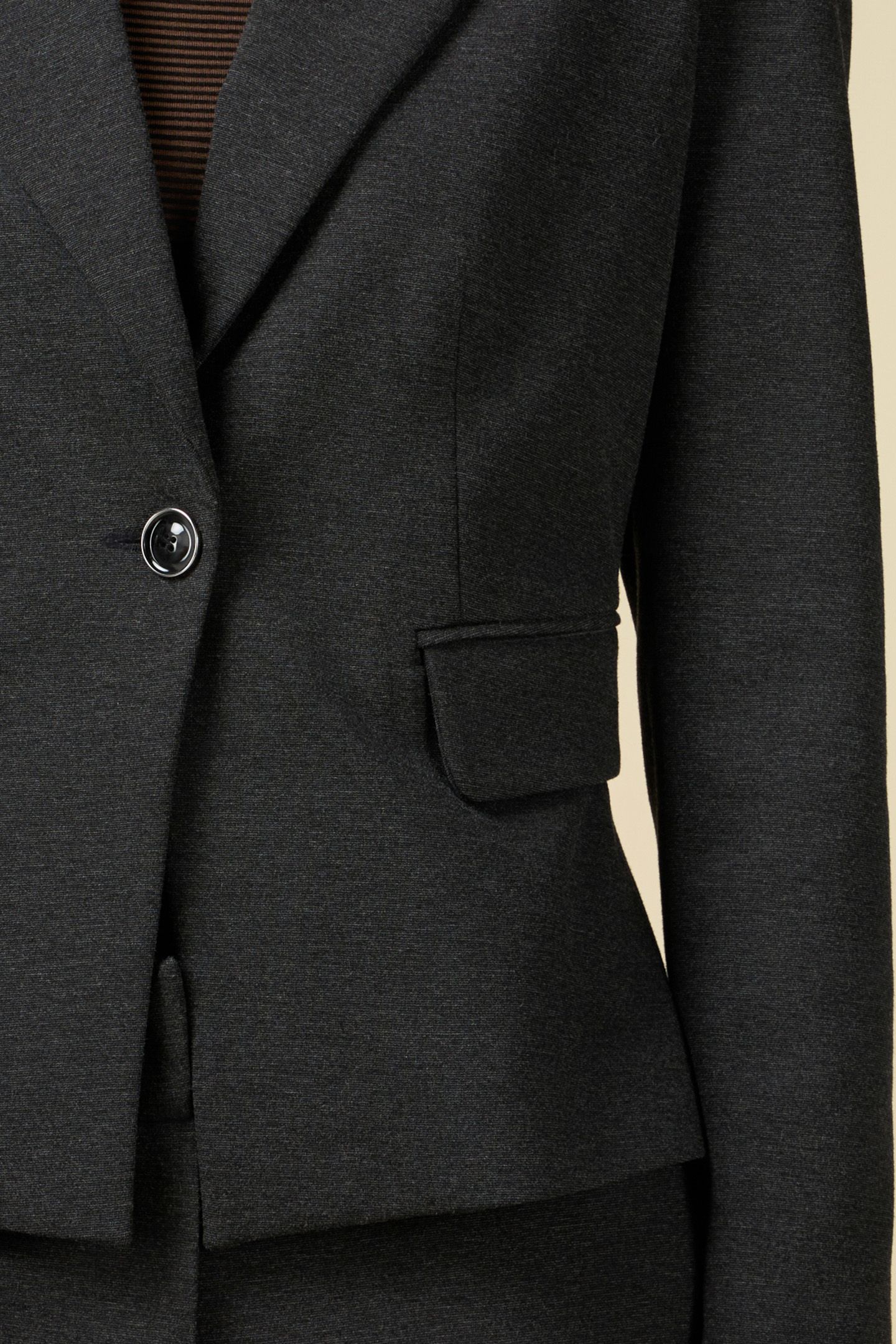 MILANO KNIT FABRIC BLAZER GREY 4