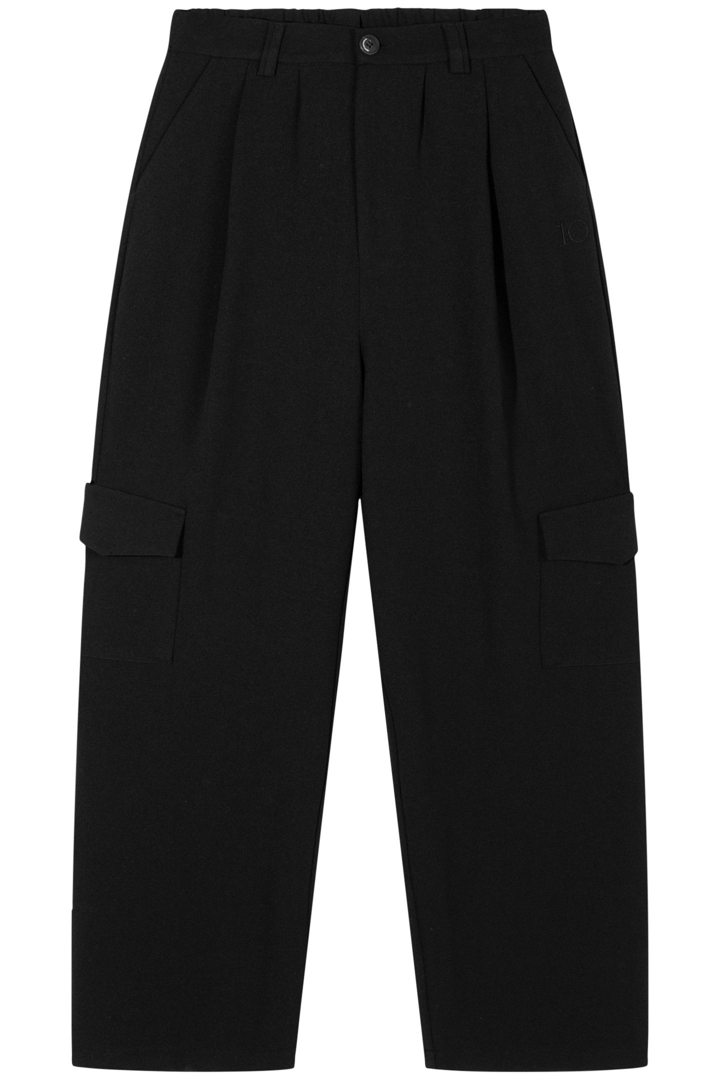 CARGO PANTS CREPE BLACK 4