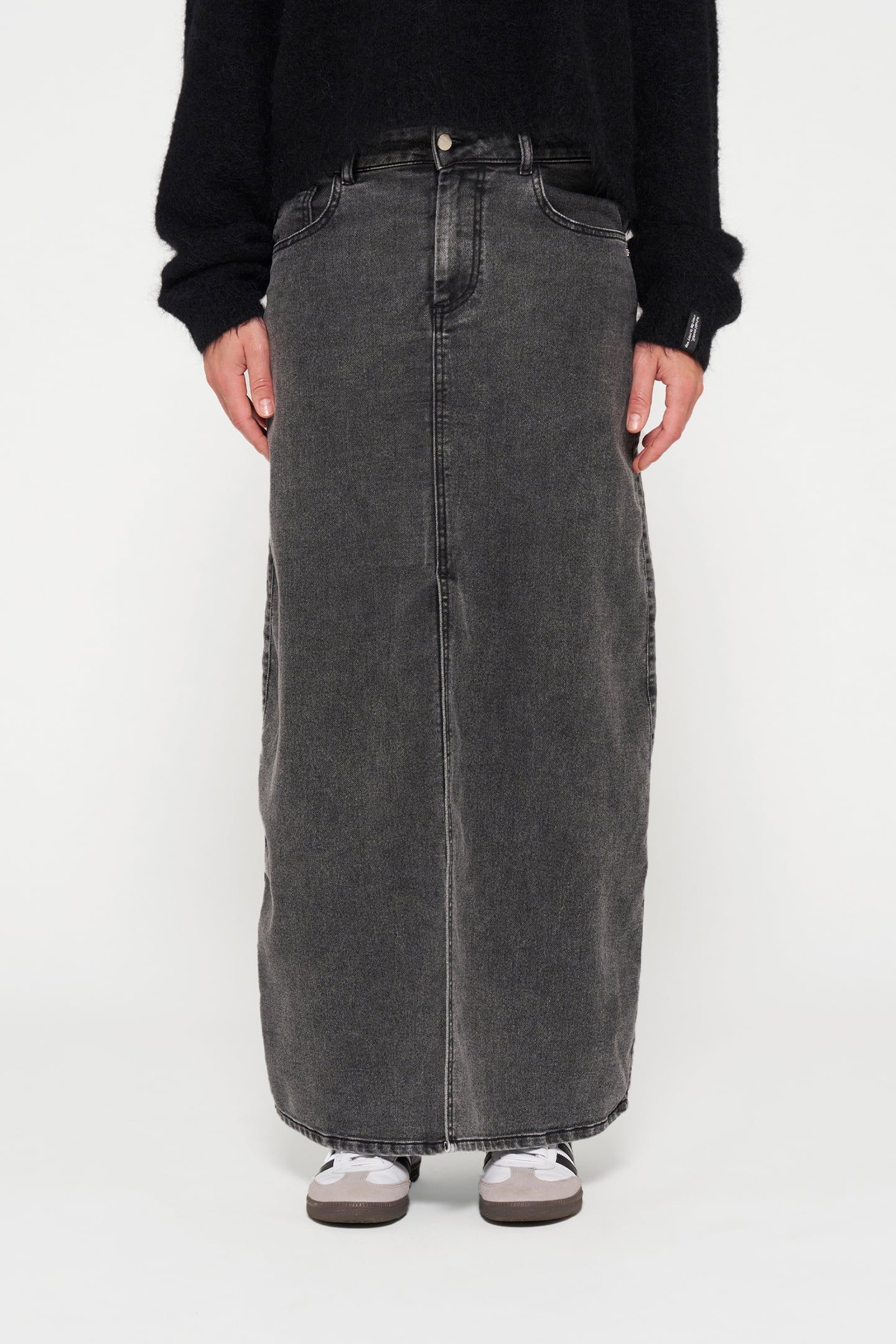 SKIRT JOG DENIM BLACK 1