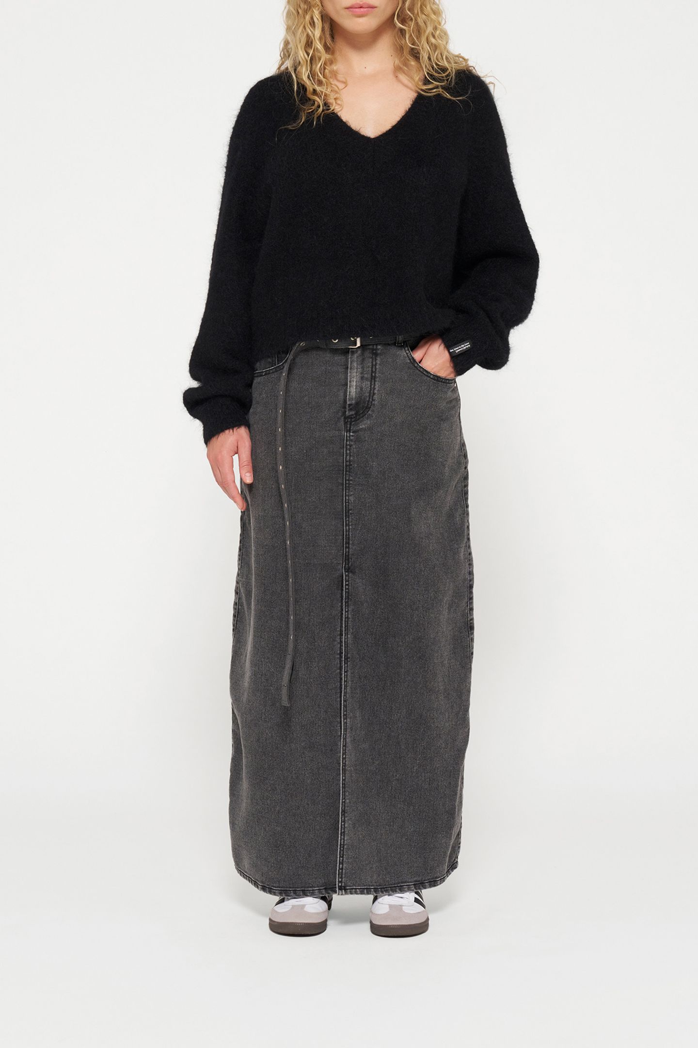 SKIRT JOG DENIM BLACK 2