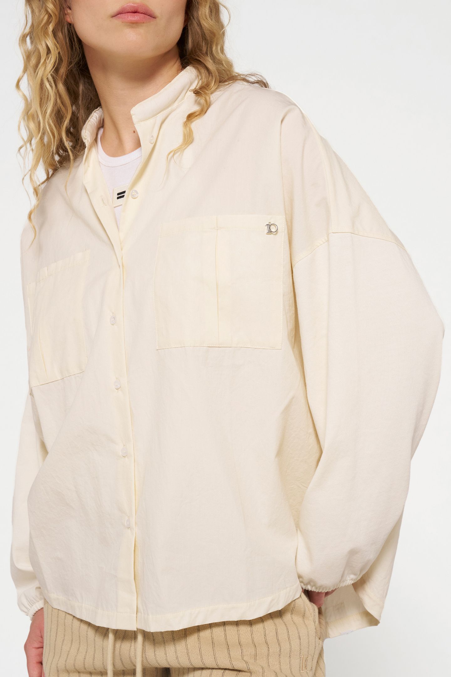 POPLIN SHIRT LIGHT NATURAL 4