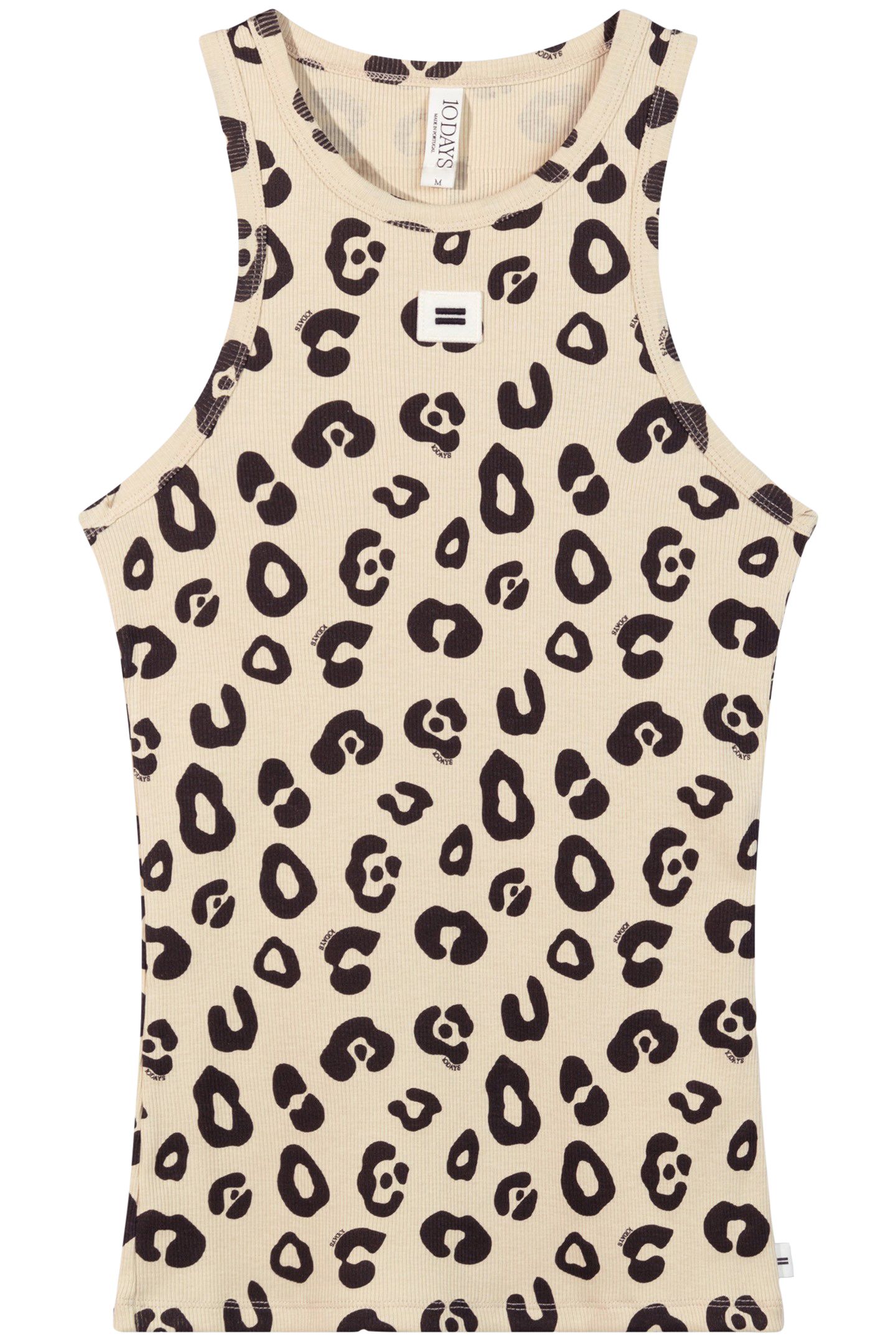 TANK TOP RIB LEOPARD OYSTER 4