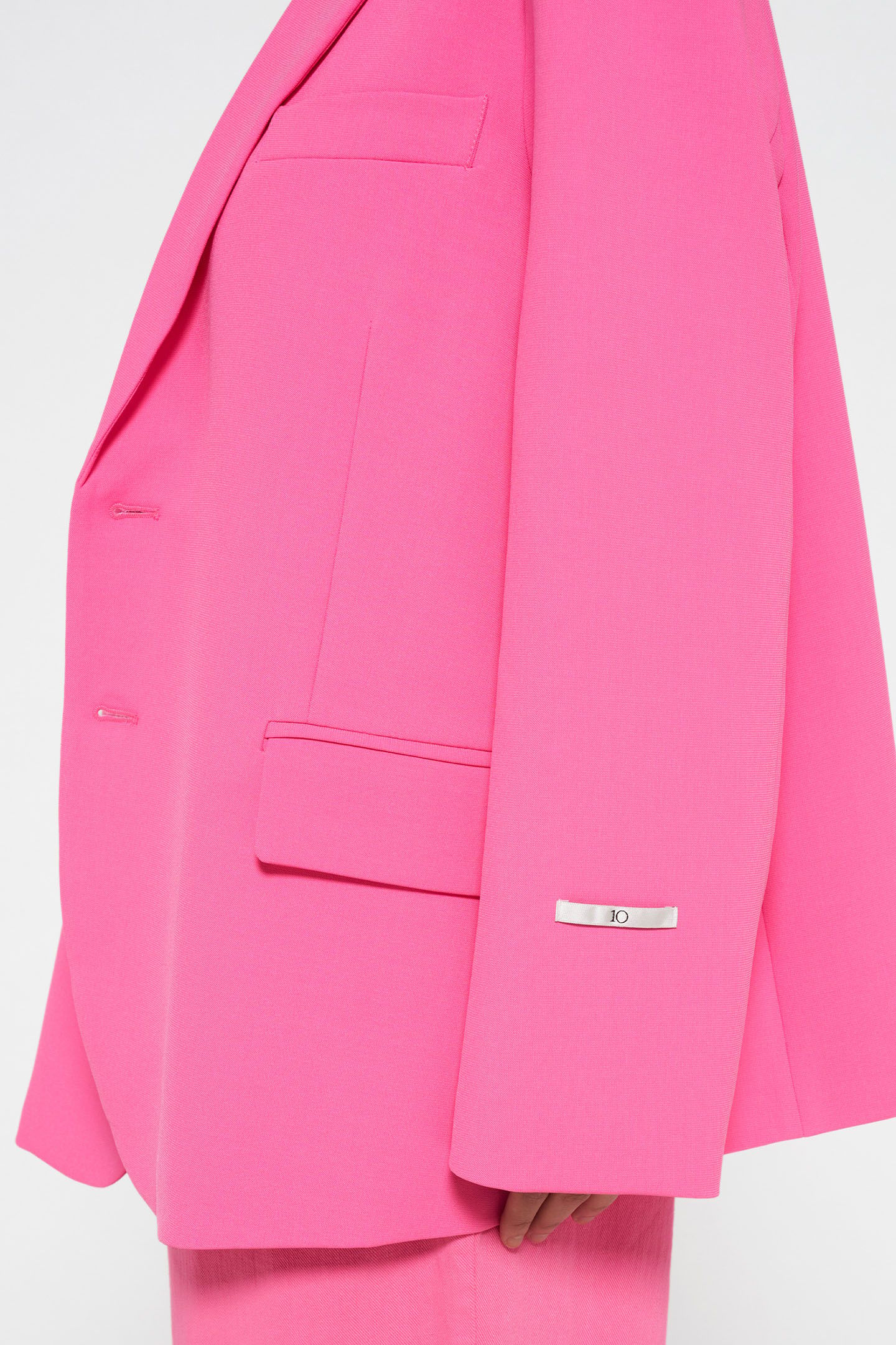 THE POWER BLAZER BRIGHT PINK 7
