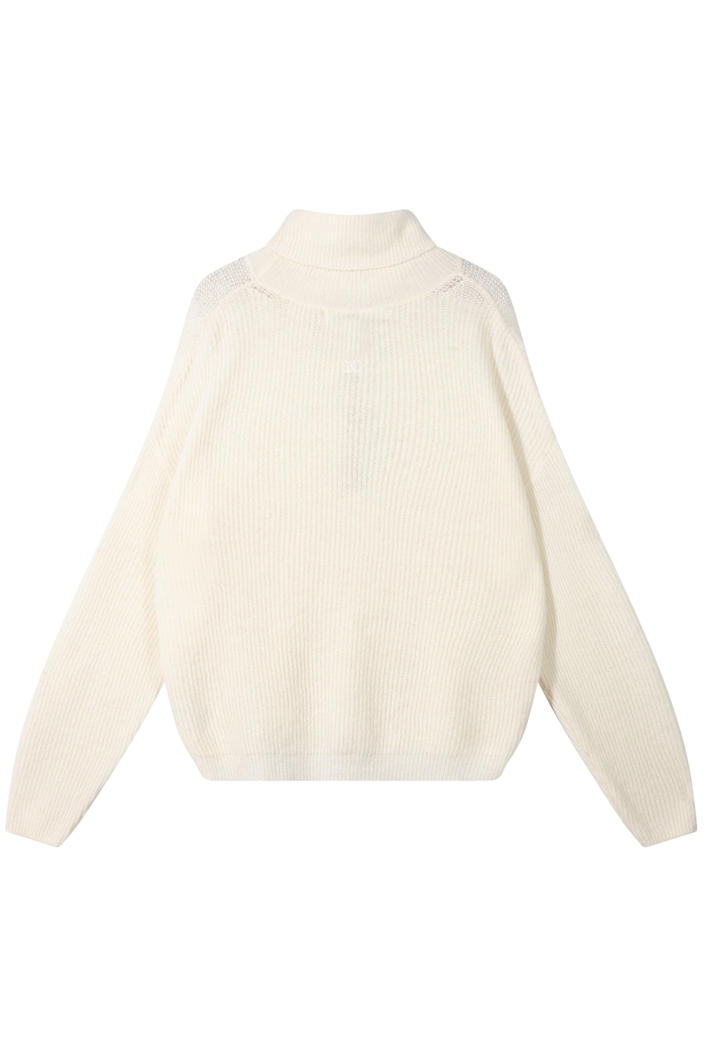 COLL SWEATER SOFT KNIT ECRU 5