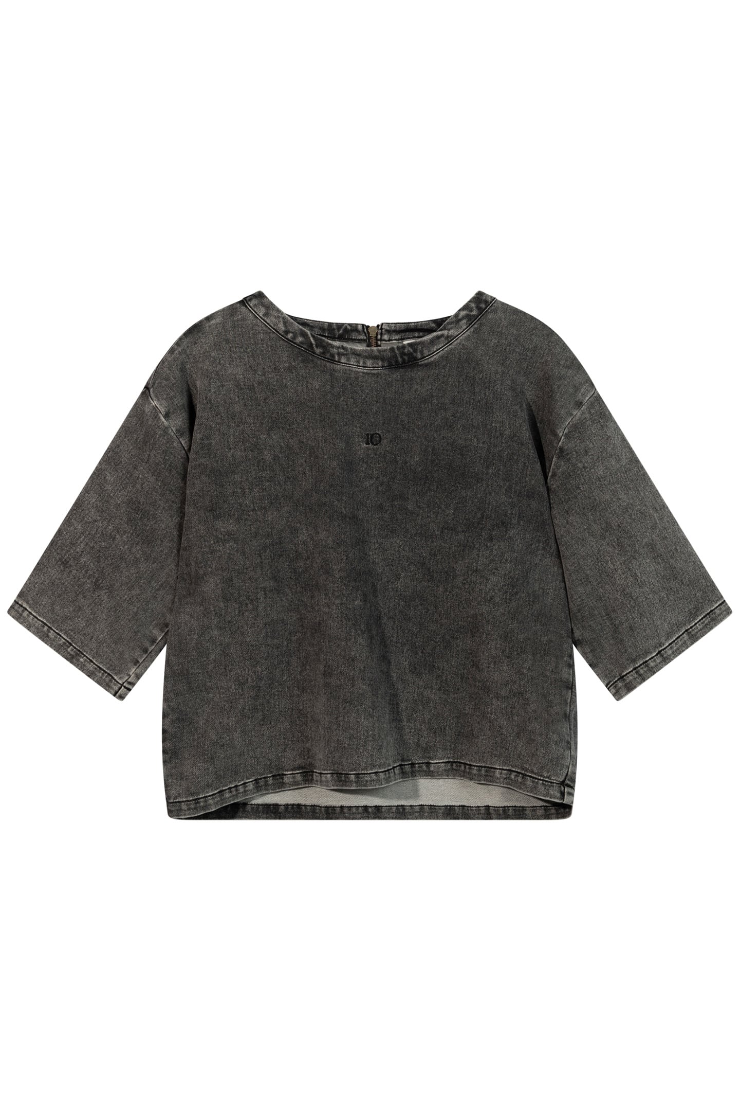 TEE JOG DENIM BLACK 4