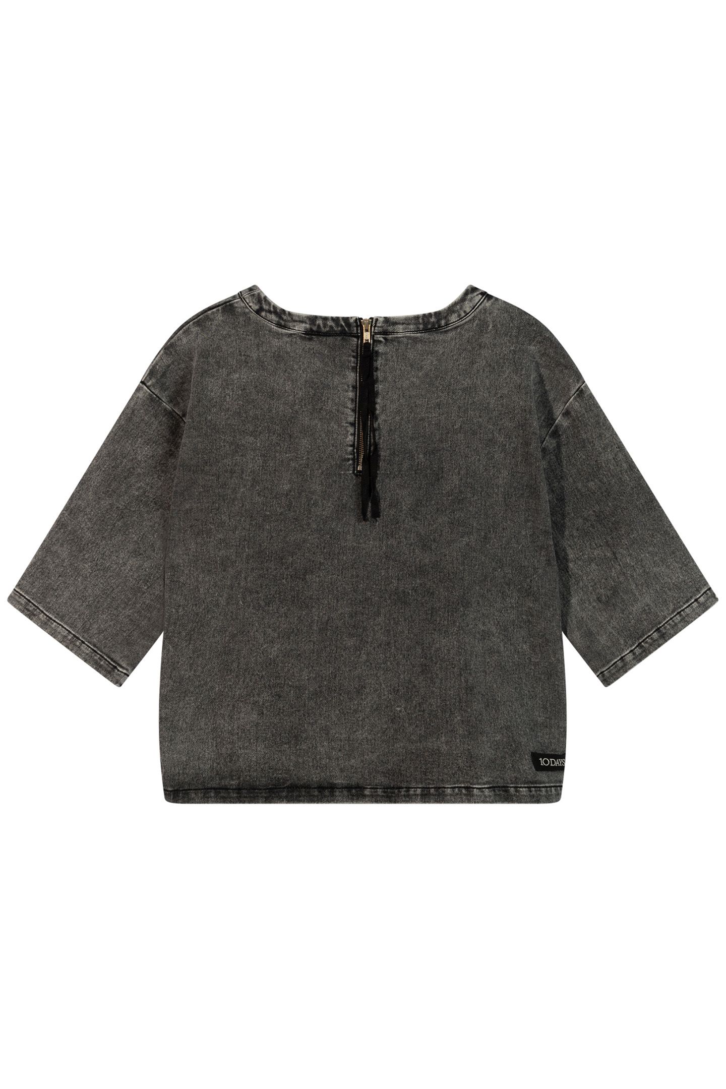 TEE JOG DENIM BLACK 5
