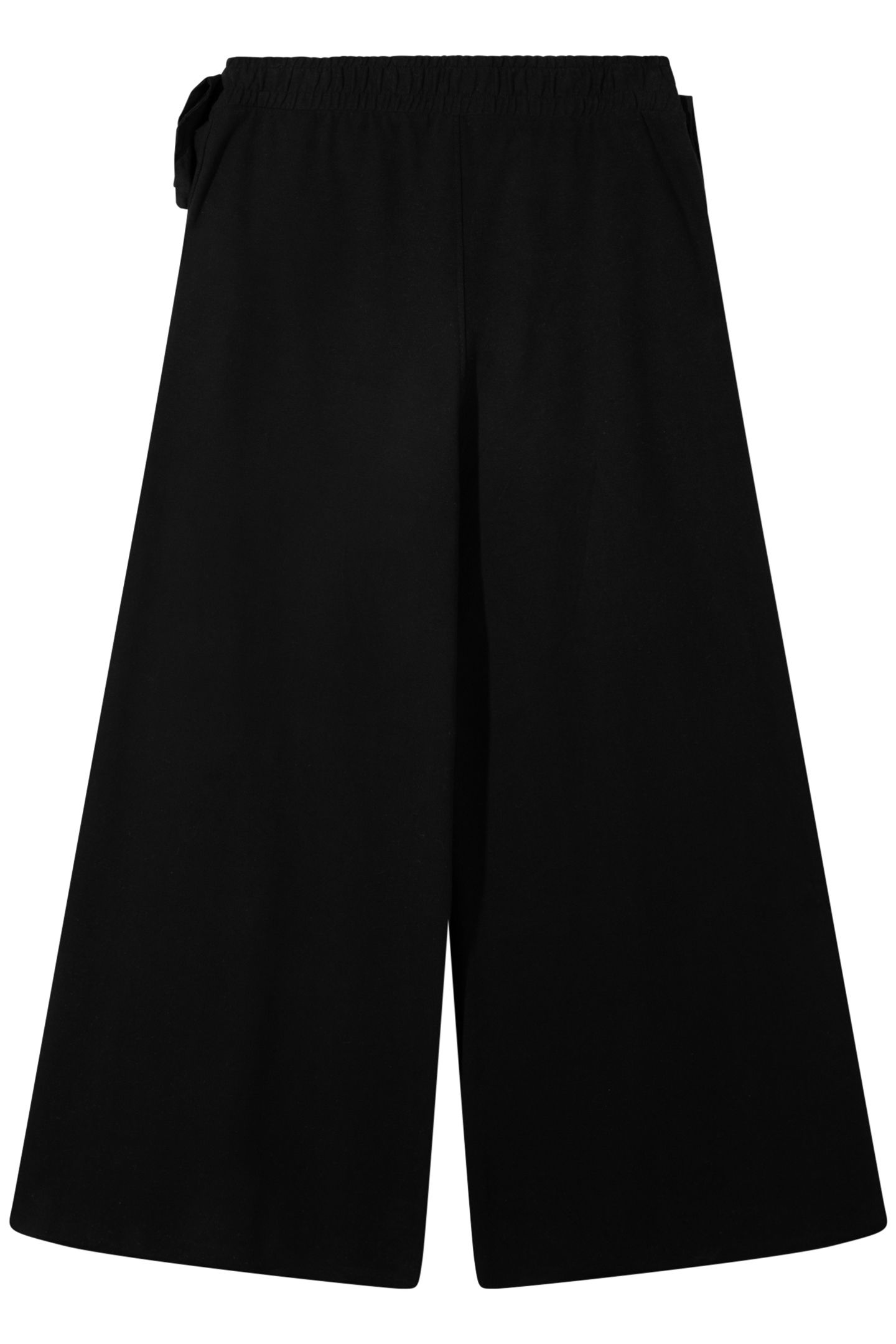 WIDE LEG JOGGER BOW BLACK 5