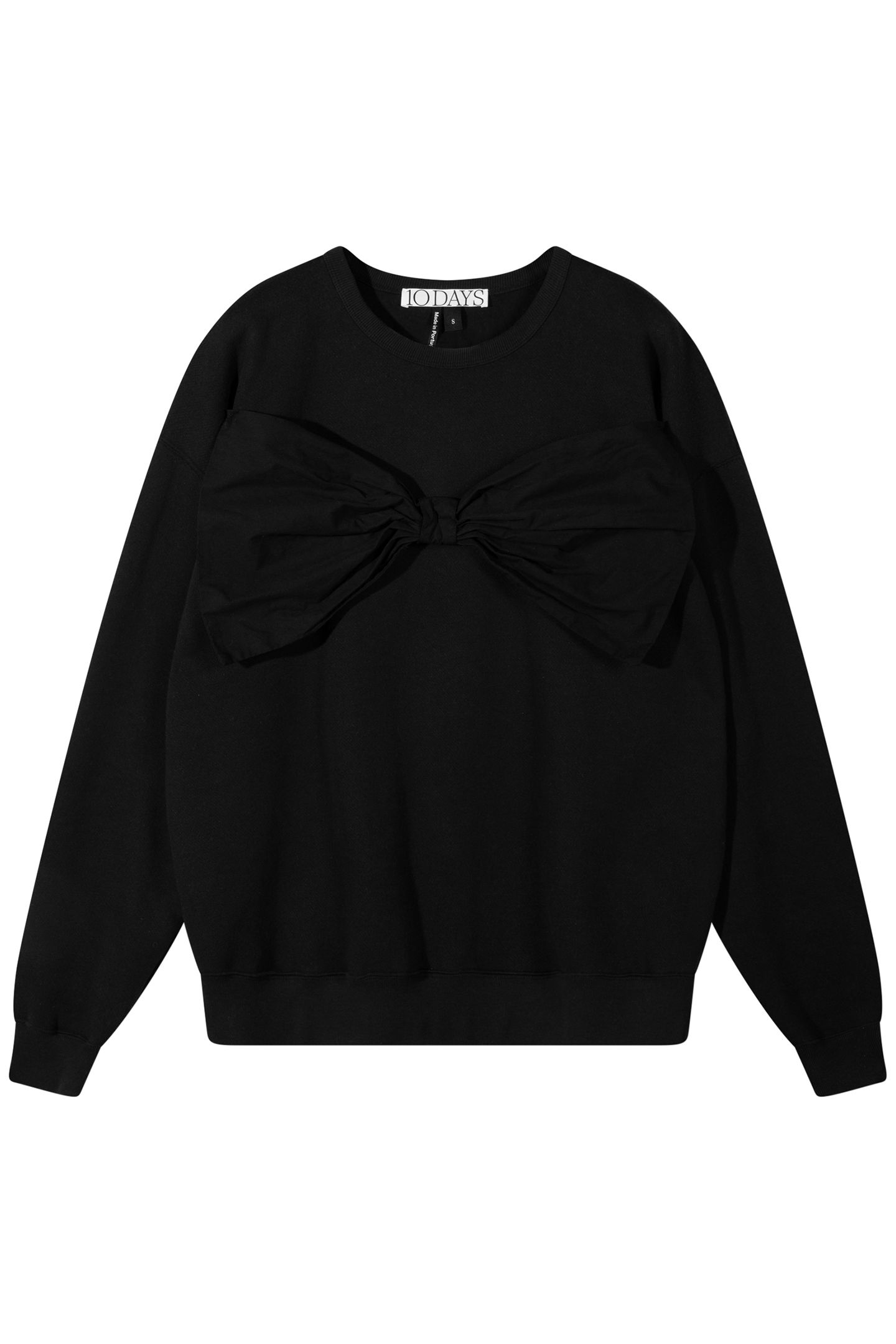 STATEMENT SWEATER BOW BLACK 4