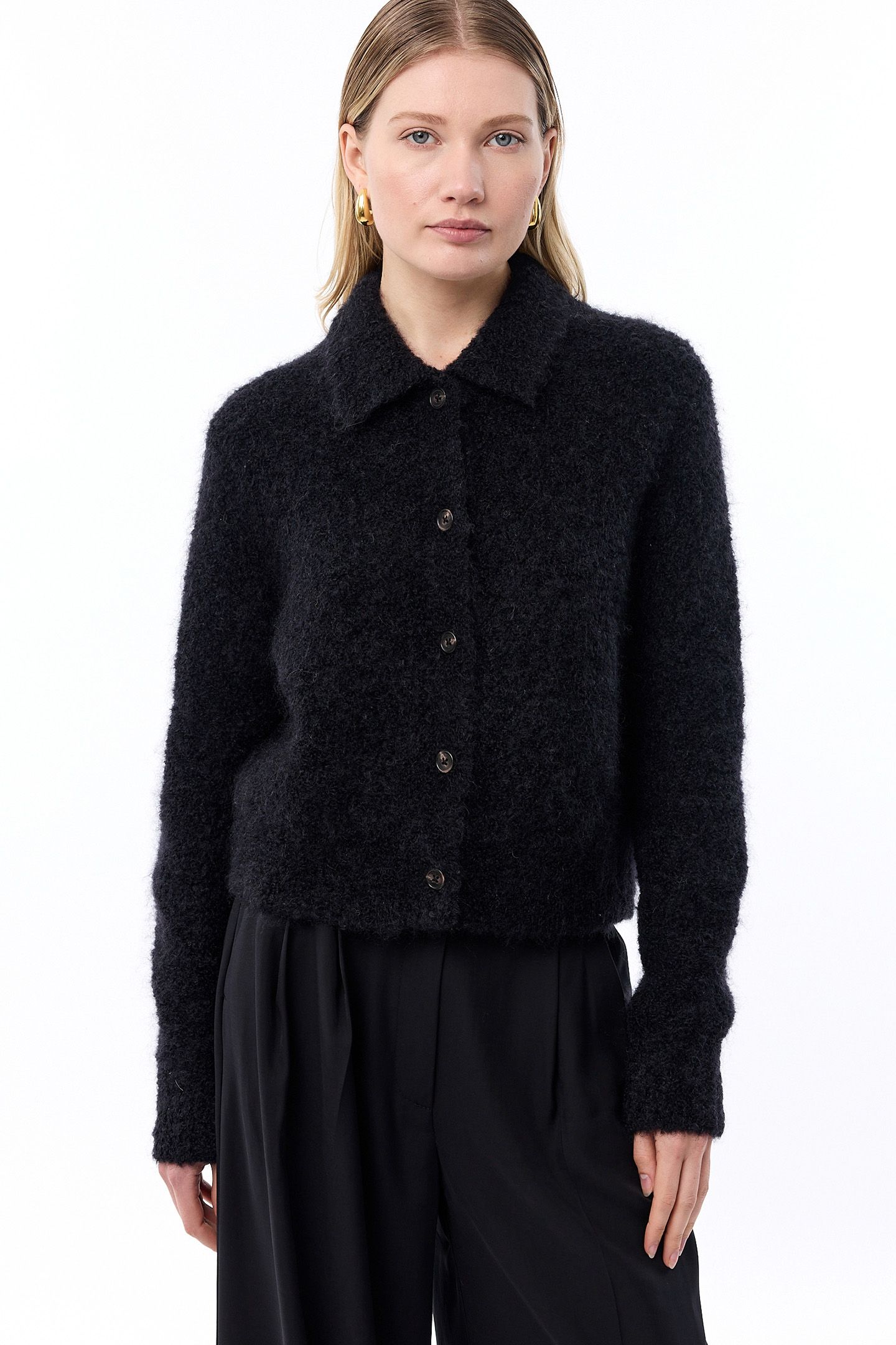 ASA CARDIGAN BLACK 1