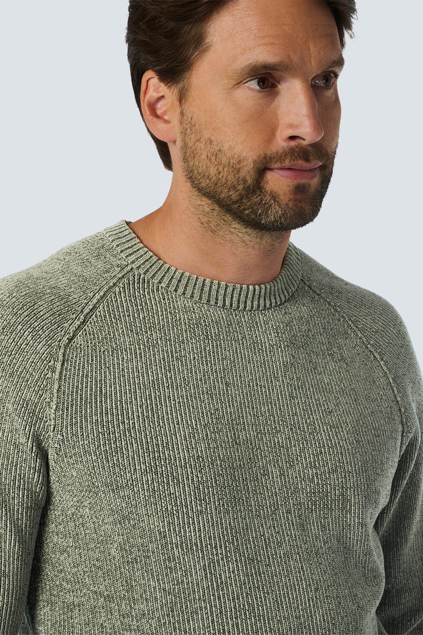 PULLOVER CREWNECK 2 COLOURED CHENILLE SMOKE 6