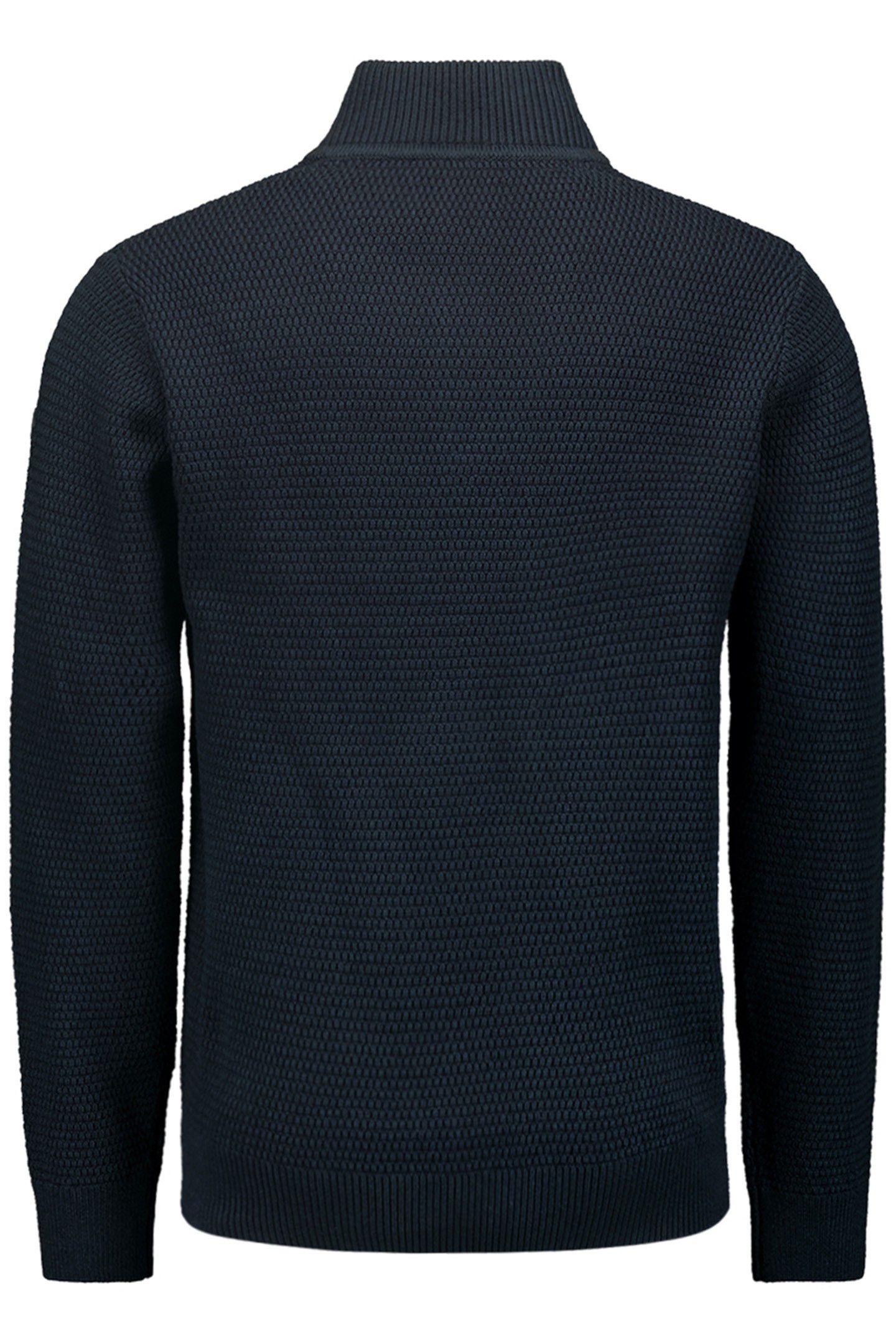 PULLOVER HALF ZIPPER 2 COLOURED MELANGE NIGHT 4