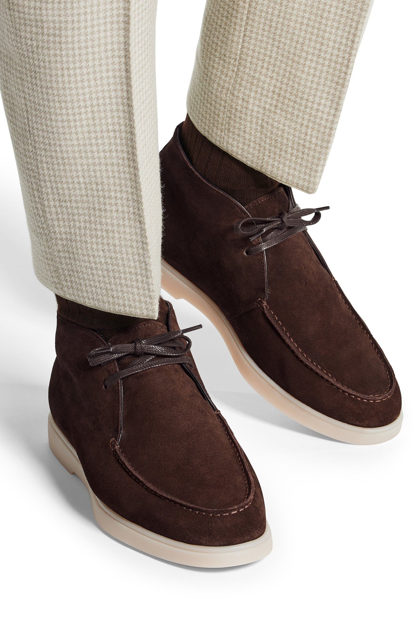 SUEDE-WINTERANKLEBOOT-D.BROWN DARK BROWN 1