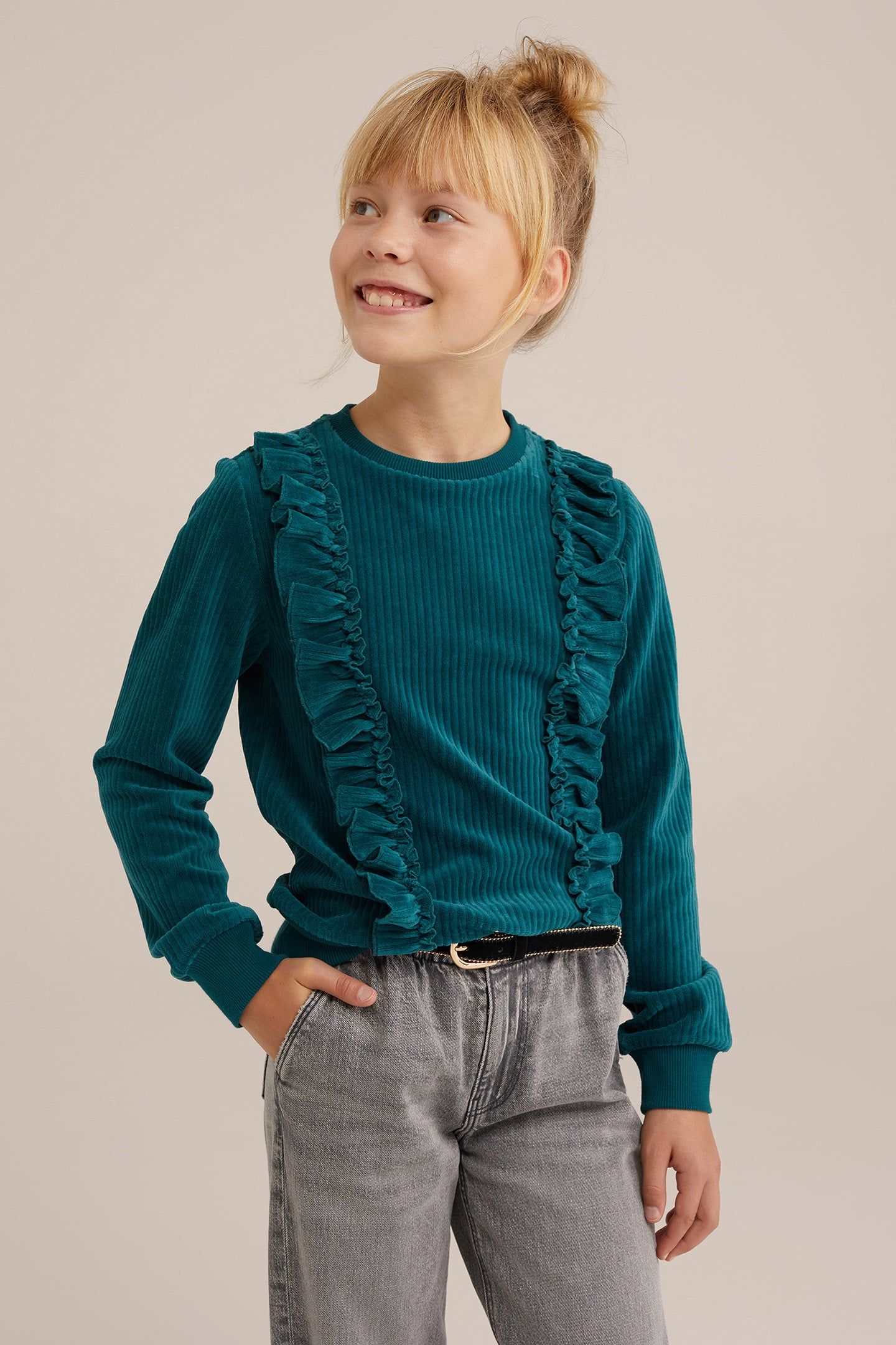 SWEATER MOSS GREEN 1