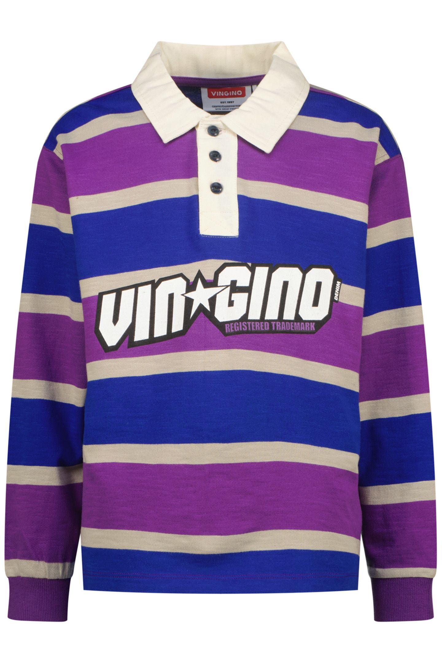 BOYS NAYO POLO PANSY PURPLE 1
