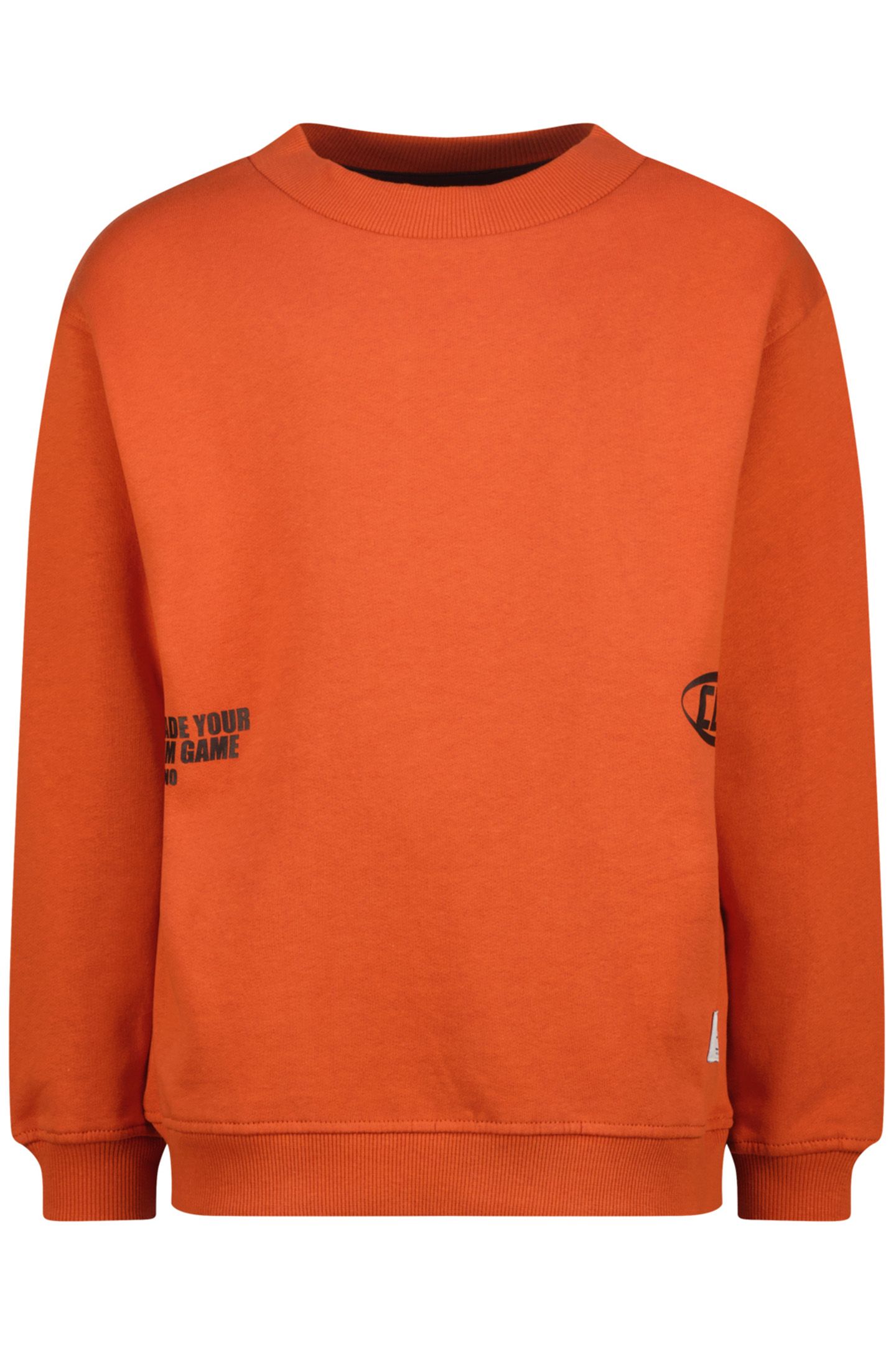 BOYS NADILIE SWEATER MOCCA OTANGE 1