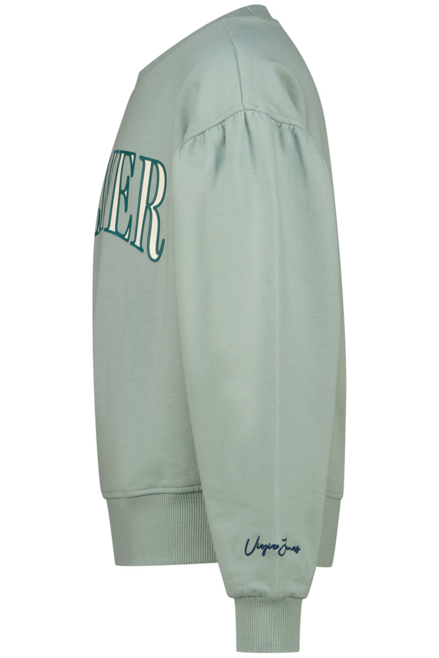 GIRLS NORAN SWEATER JADE GREEN 3