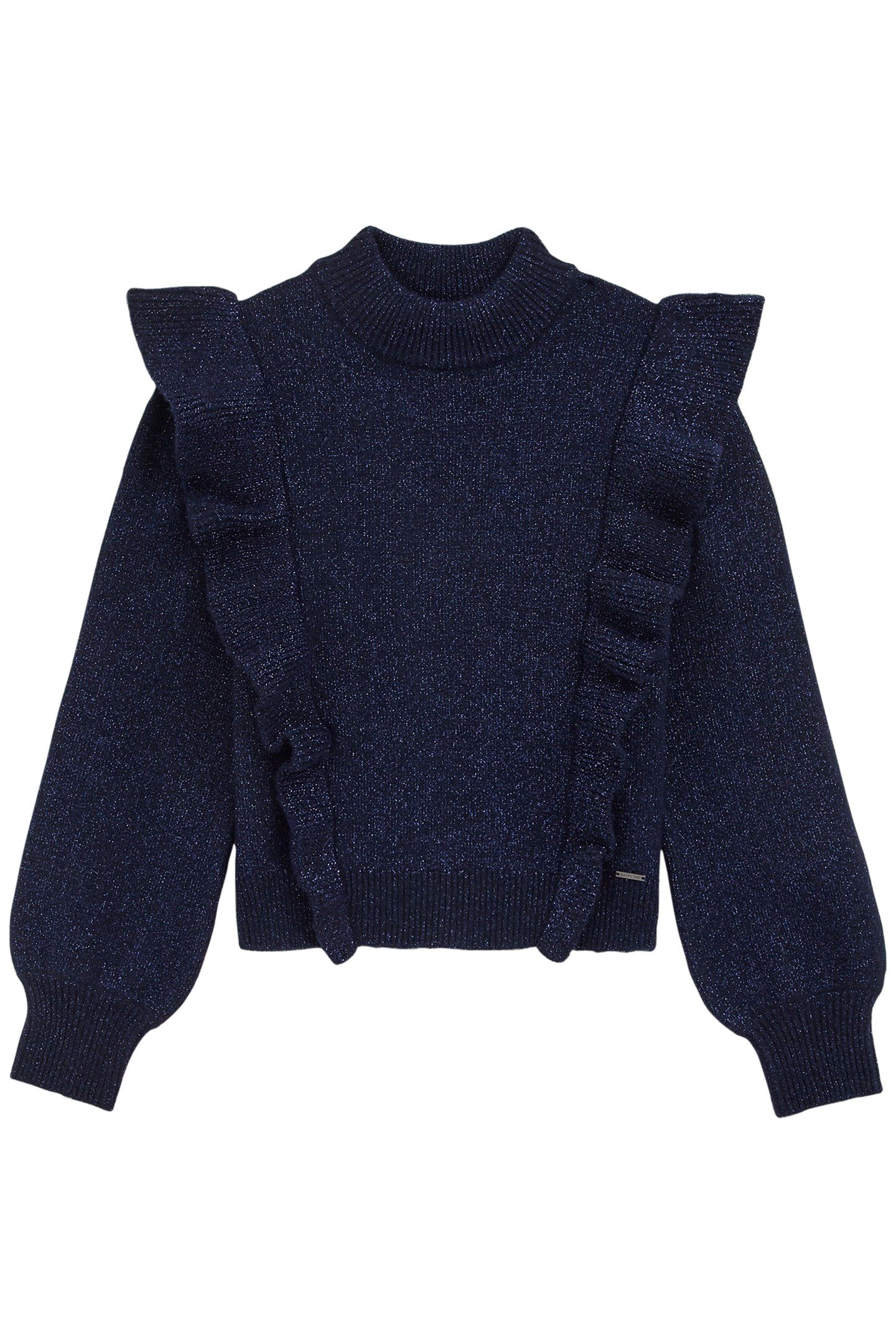KNITTED PULLOVER DARK BLUE 3